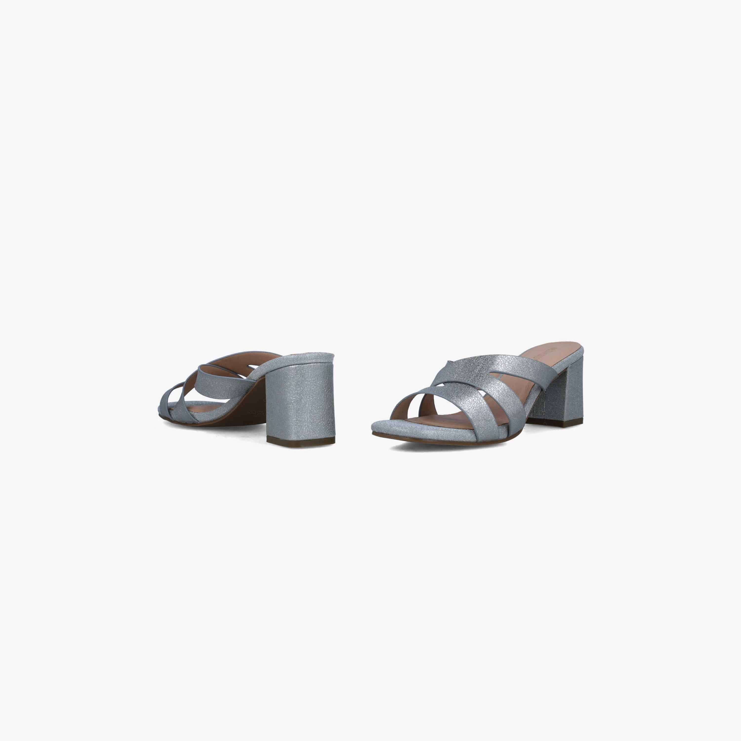 Menbur Women's Glitter Block Heels with Open Toe | 22999-women-shoes-heels-image-4