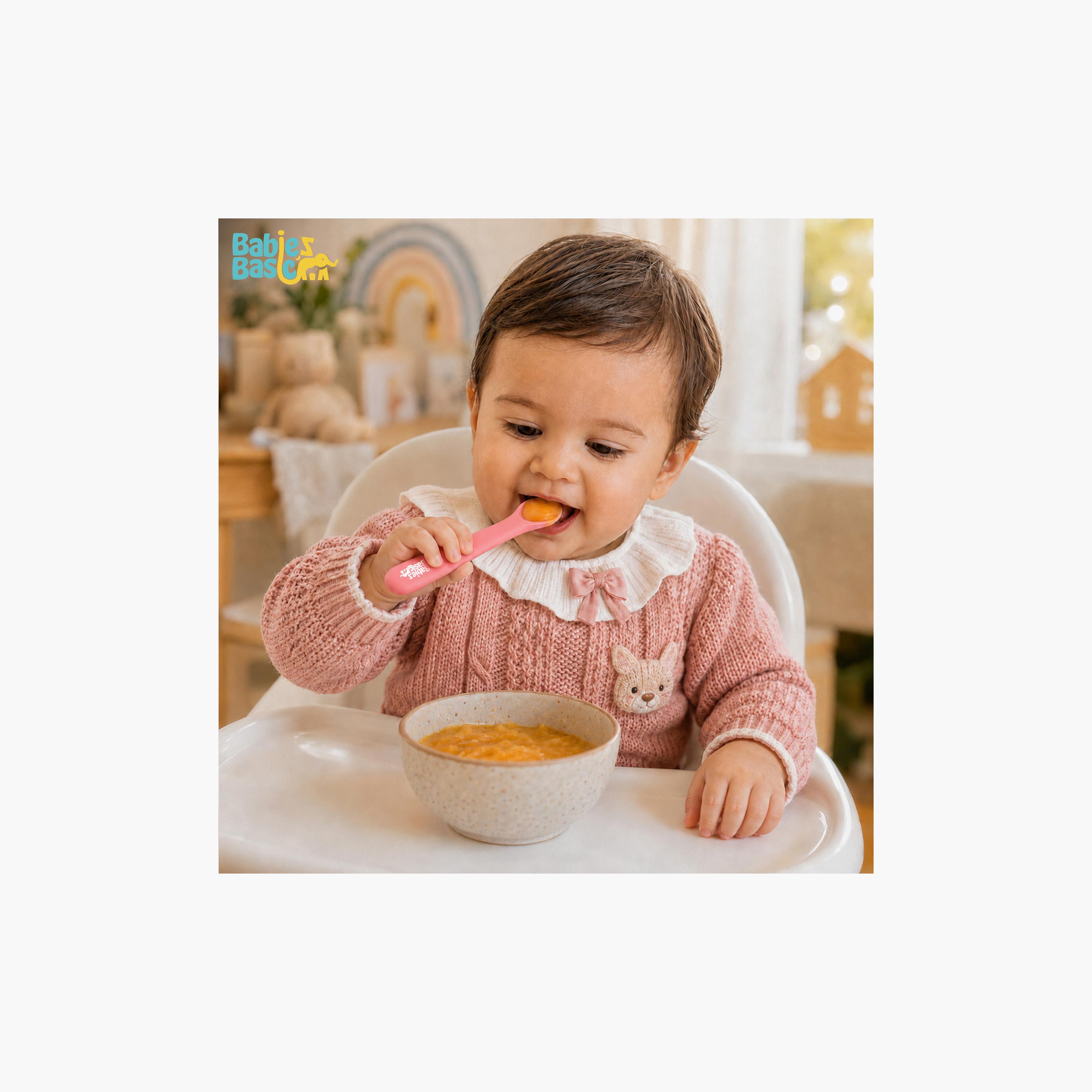 Babies Basic 2-Piece Flexible Silicone Spoons with Travel Case-baby-feeding-mealtimeessentials-image-4