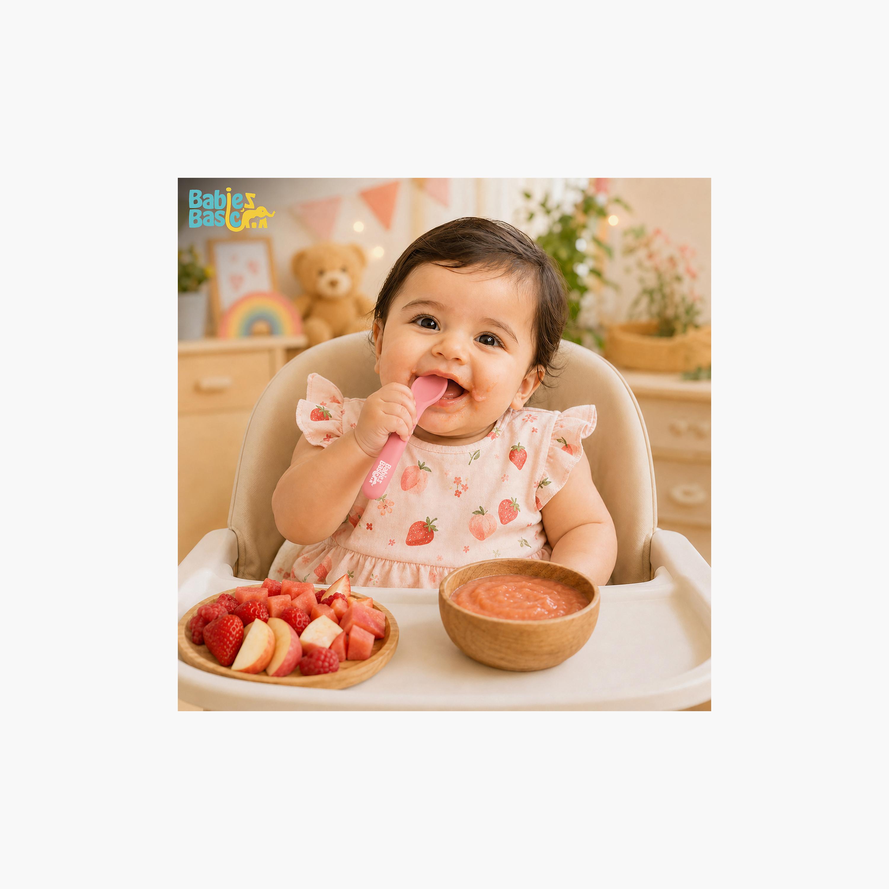Babies Basic 2-Piece Flexible Silicone Spoons with Travel Case-baby-feeding-mealtimeessentials-image-3