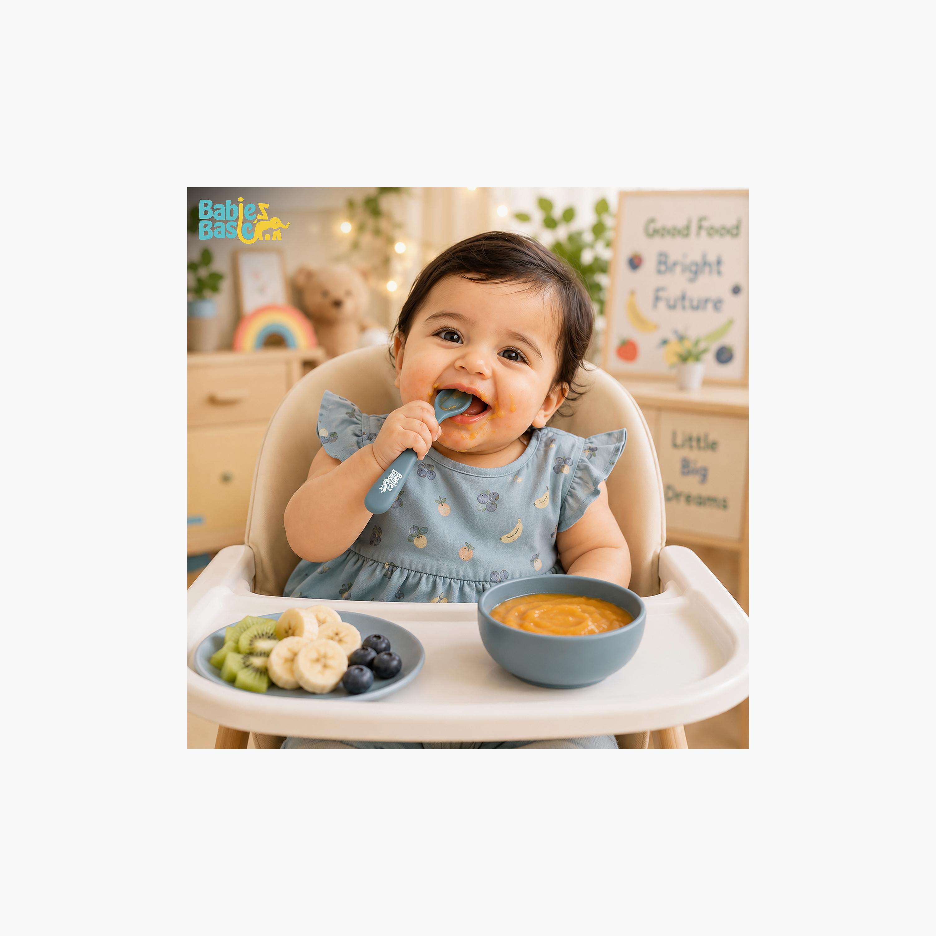 Babies Basic 2-Piece Flexible Silicone Spoons with Travel Case-baby-feeding-mealtimeessentials-image-3