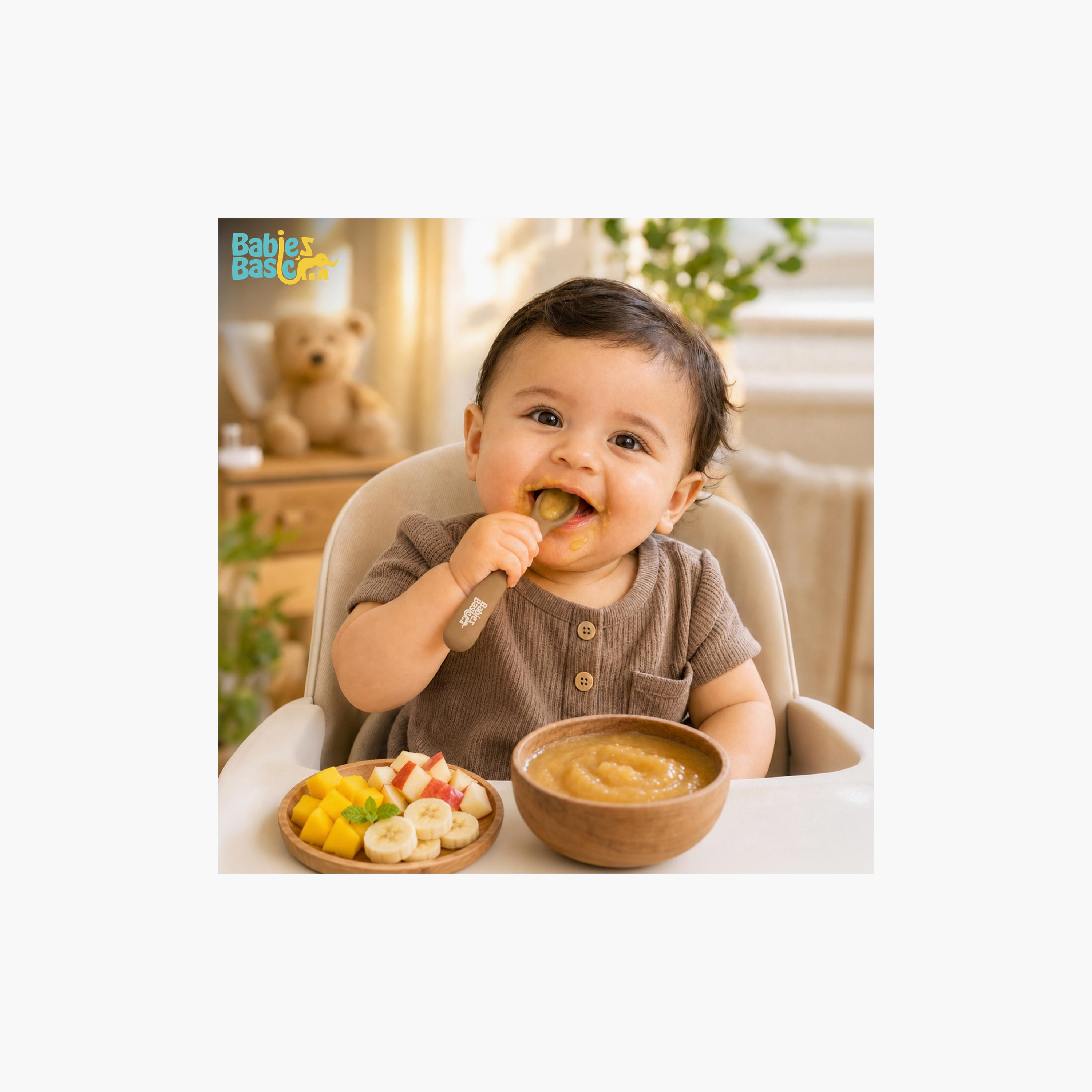 Babies Basic 2-Piece Flexible Silicone Spoons with Travel Case-baby-feeding-mealtimeessentials-image-3
