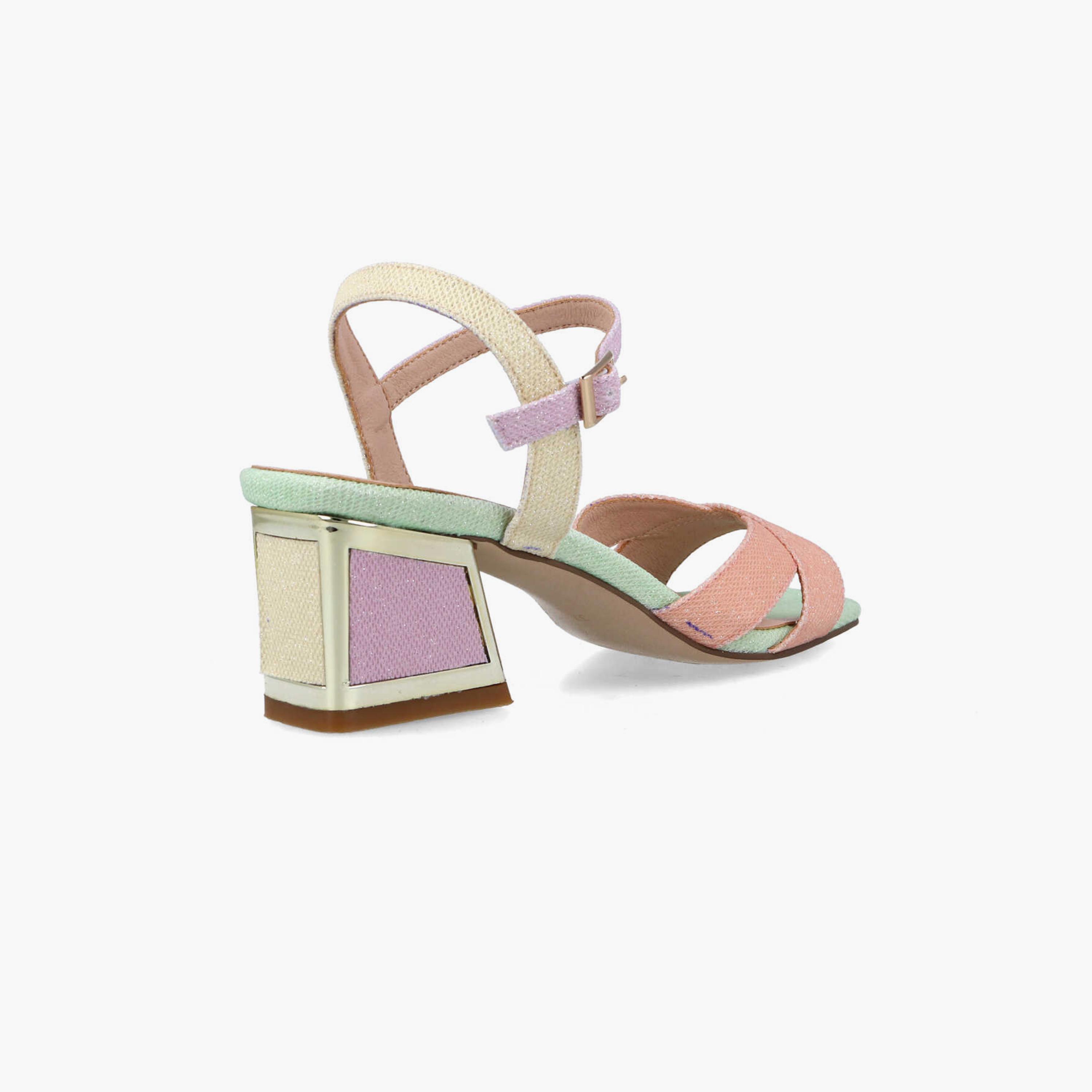 Menbur Women's Woven Block Heels with Strap | 23015-women-shoes-heels-image-3