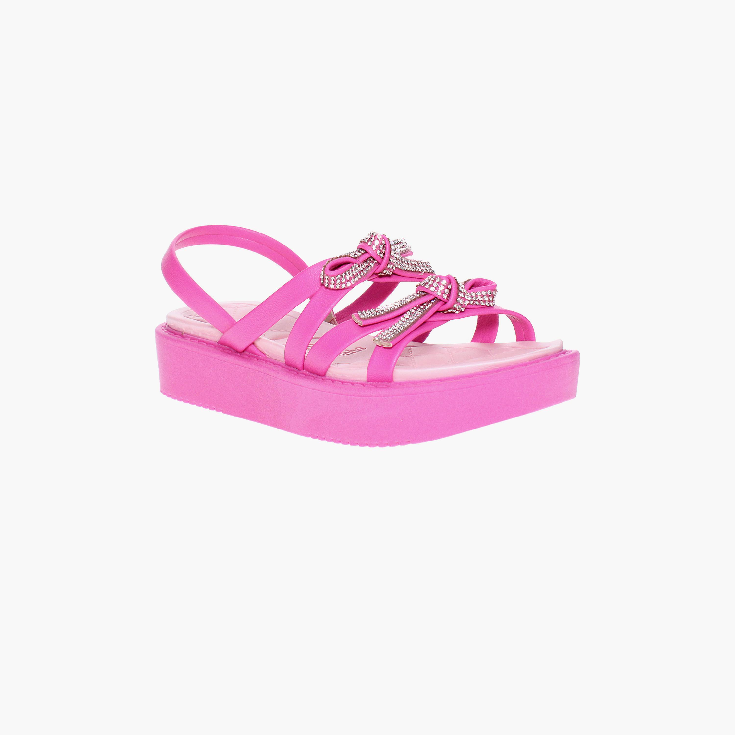 Molekinha by Geoomnii Girl's Slip On Strap Sandals | 2303-624-9569-87416        -girls-shoes-sandals-image-1