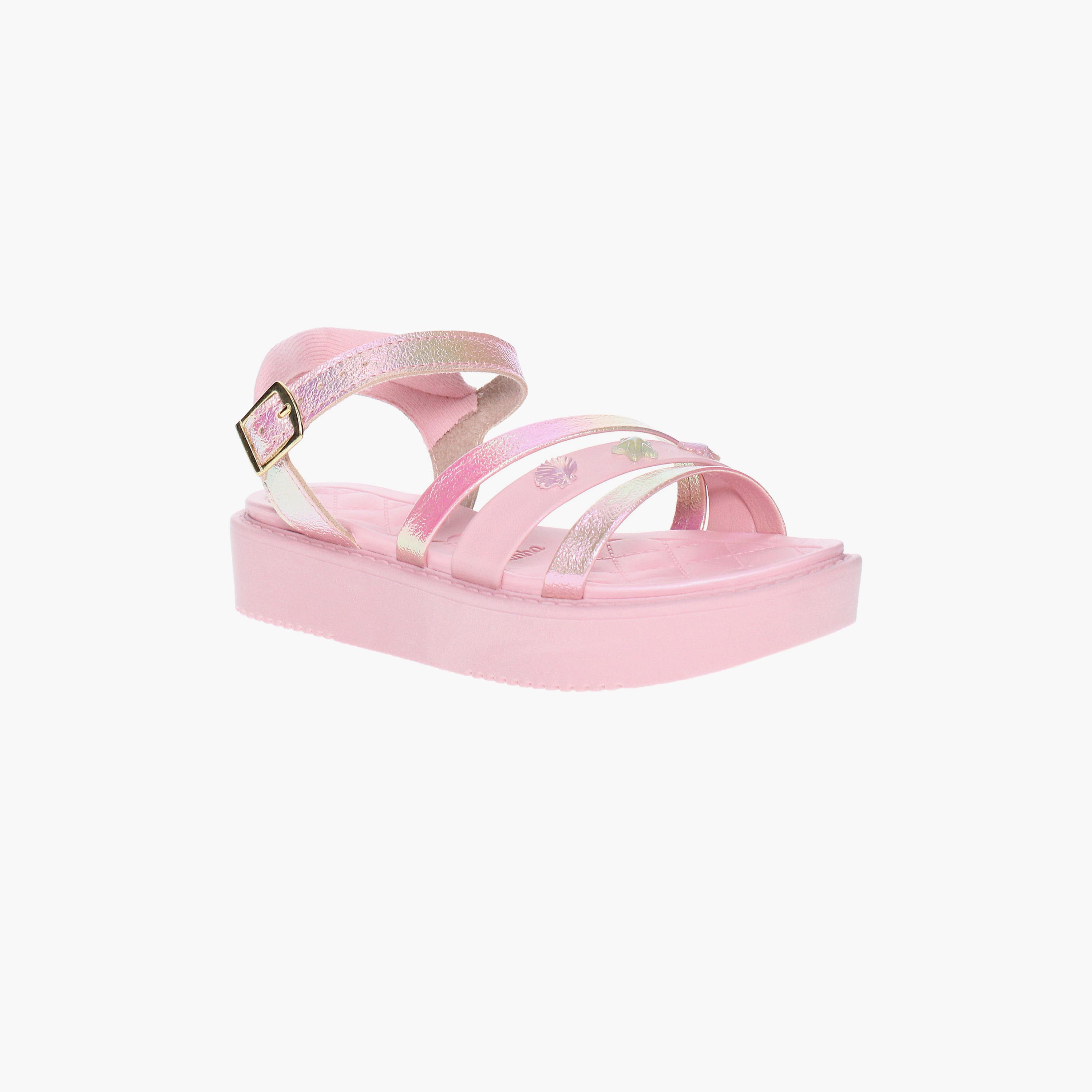 مولكينها- صندل بإبزيم للبنات | 2303-625-26415-78276-girls-shoes-sandals-image-1