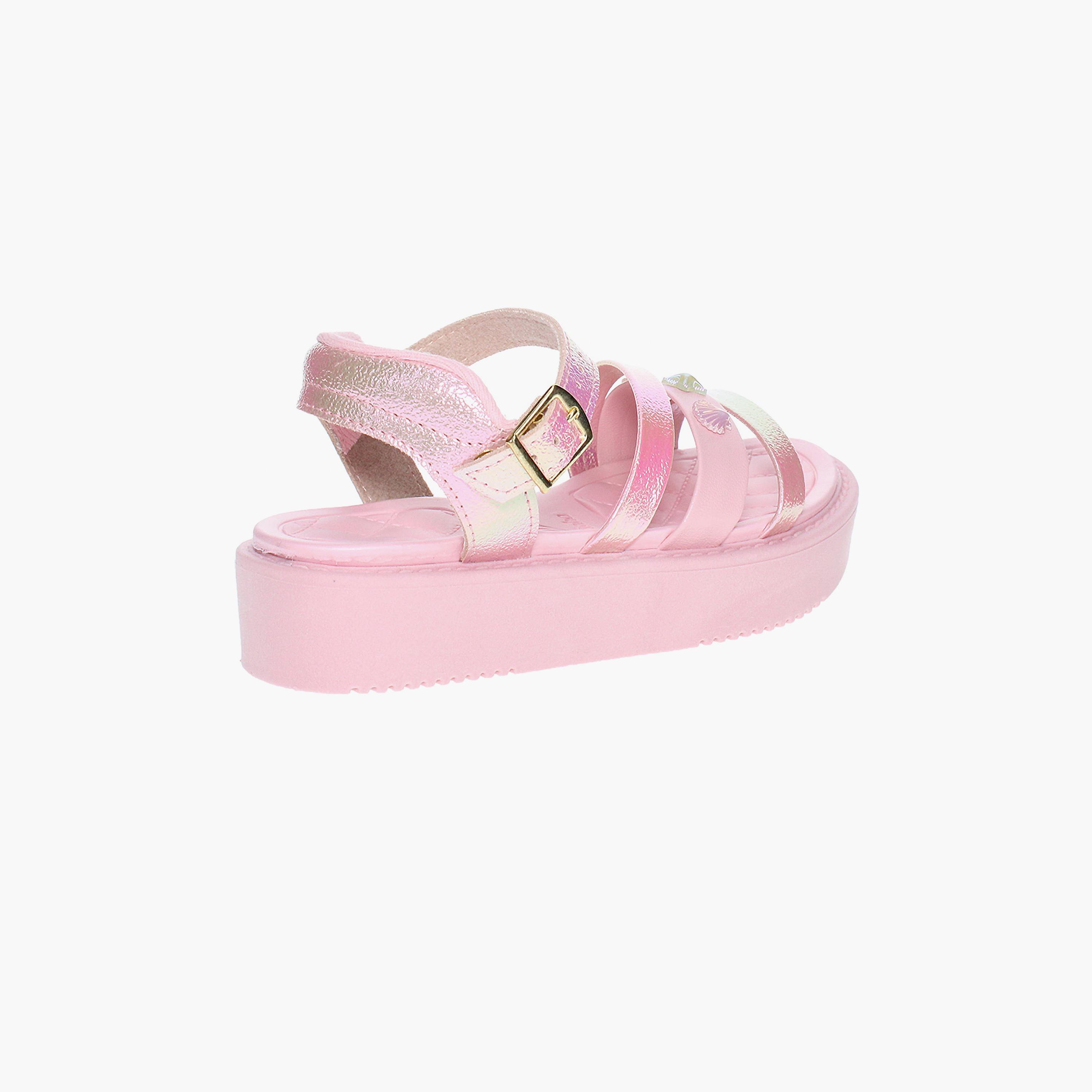 مولكينها- صندل بإبزيم للبنات | 2303-625-26415-78276-girls-shoes-sandals-image-3