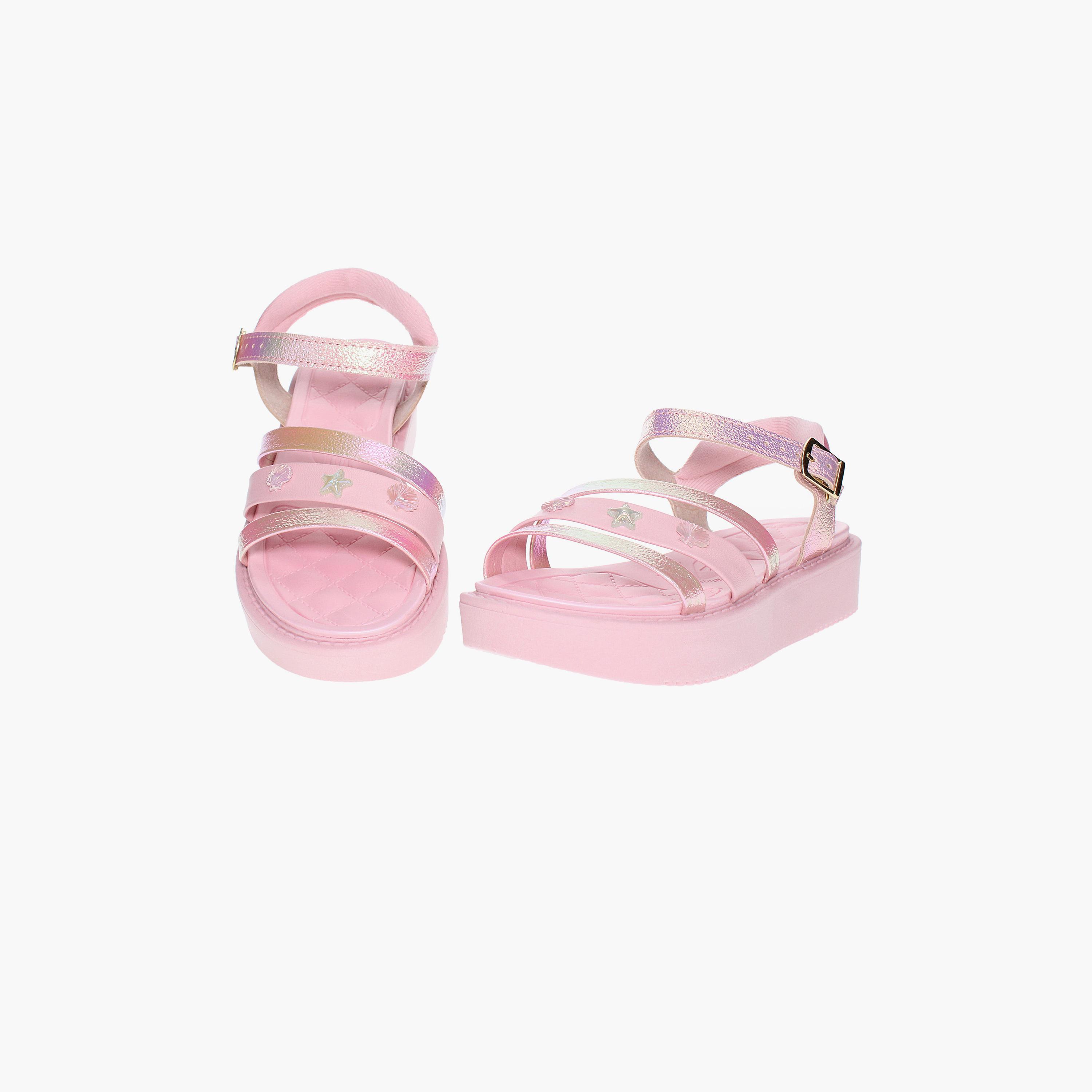 مولكينها- صندل بإبزيم للبنات | 2303-625-26415-78276-girls-shoes-sandals-image-5