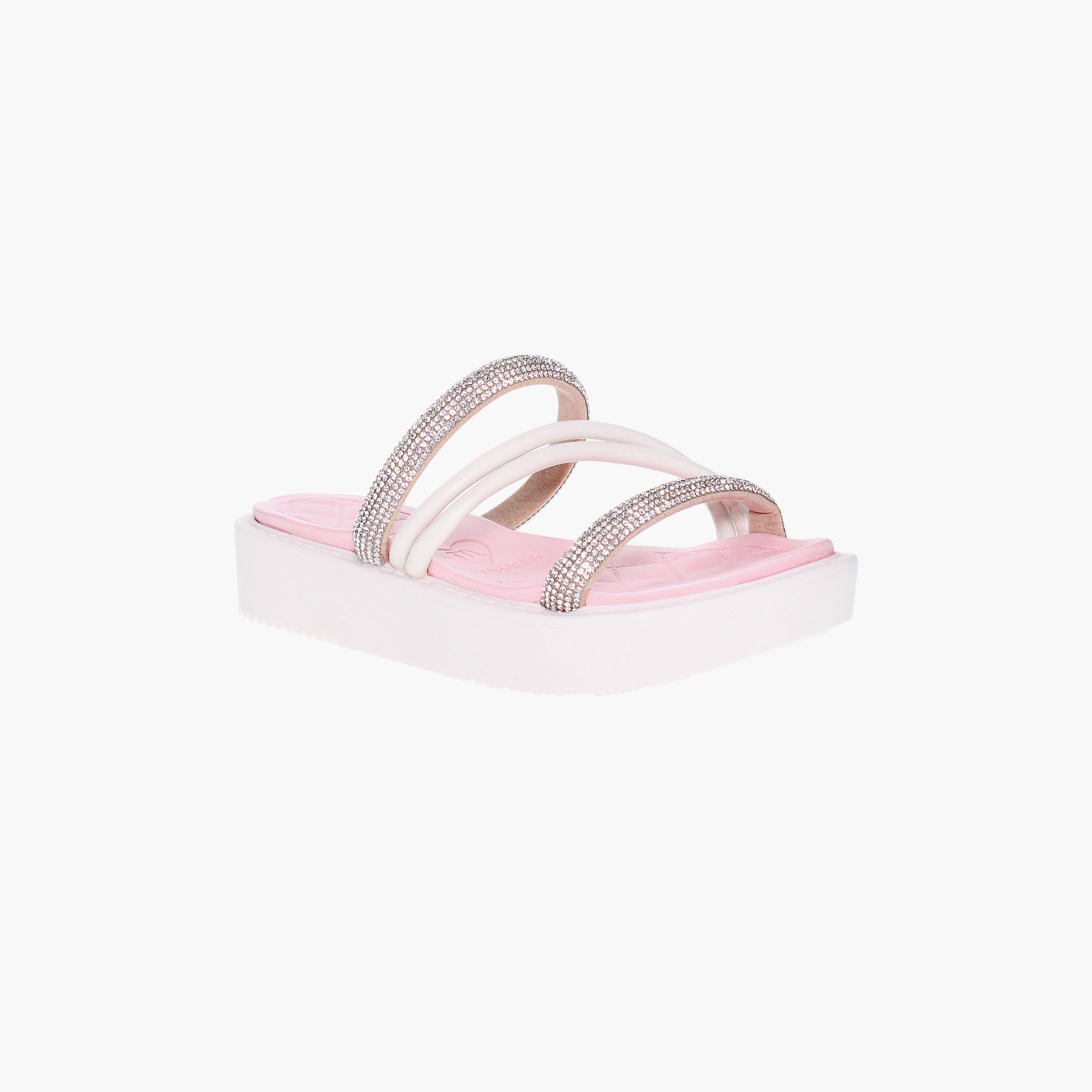 Molekinha by Geoomnii Girl's Slip On Flat Sandals | 2303-626-23836-93383        -girls-shoes-sandals-image-1