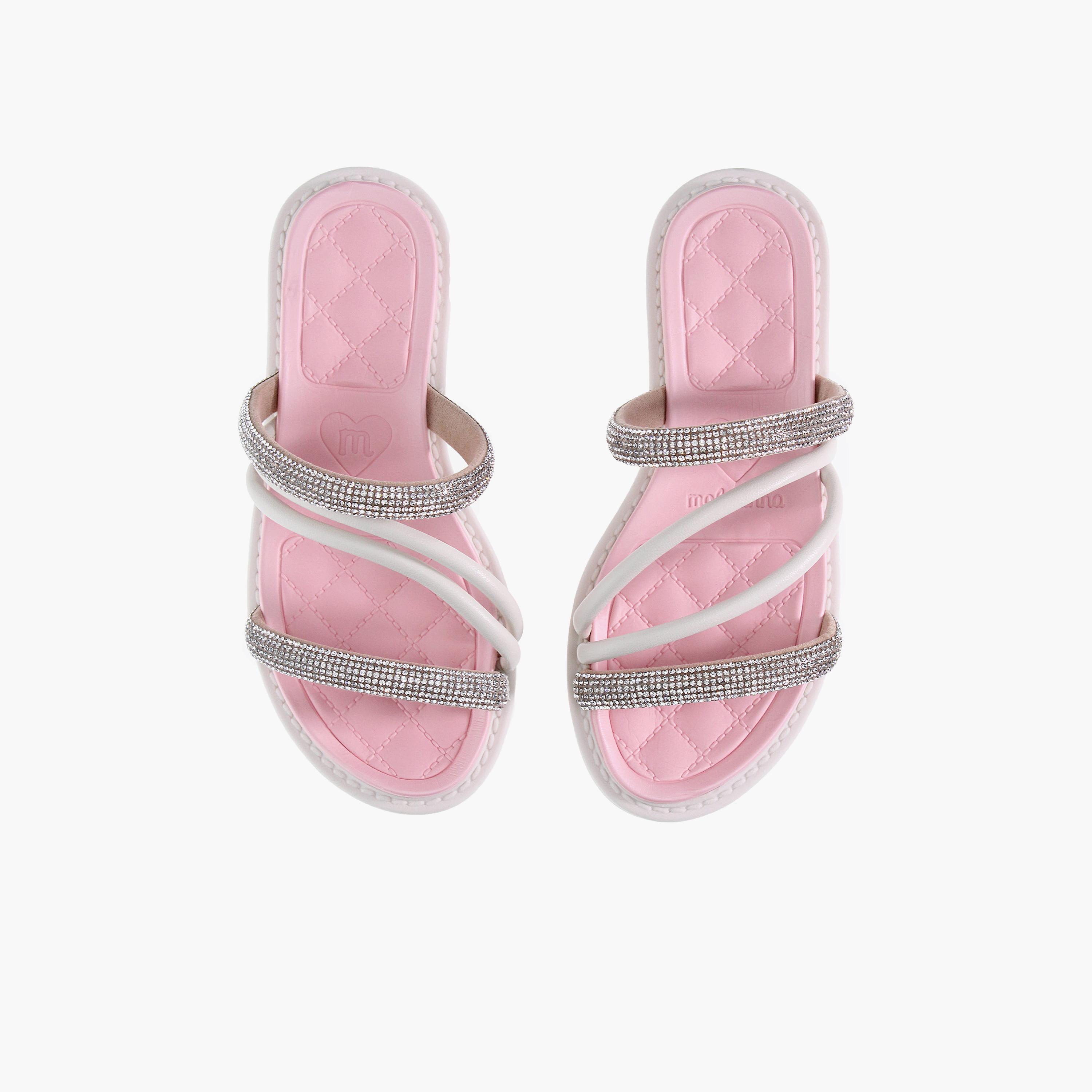 Molekinha by Geoomnii Girl's Slip On Flat Sandals | 2303-626-23836-93383        -girls-shoes-sandals-image-4