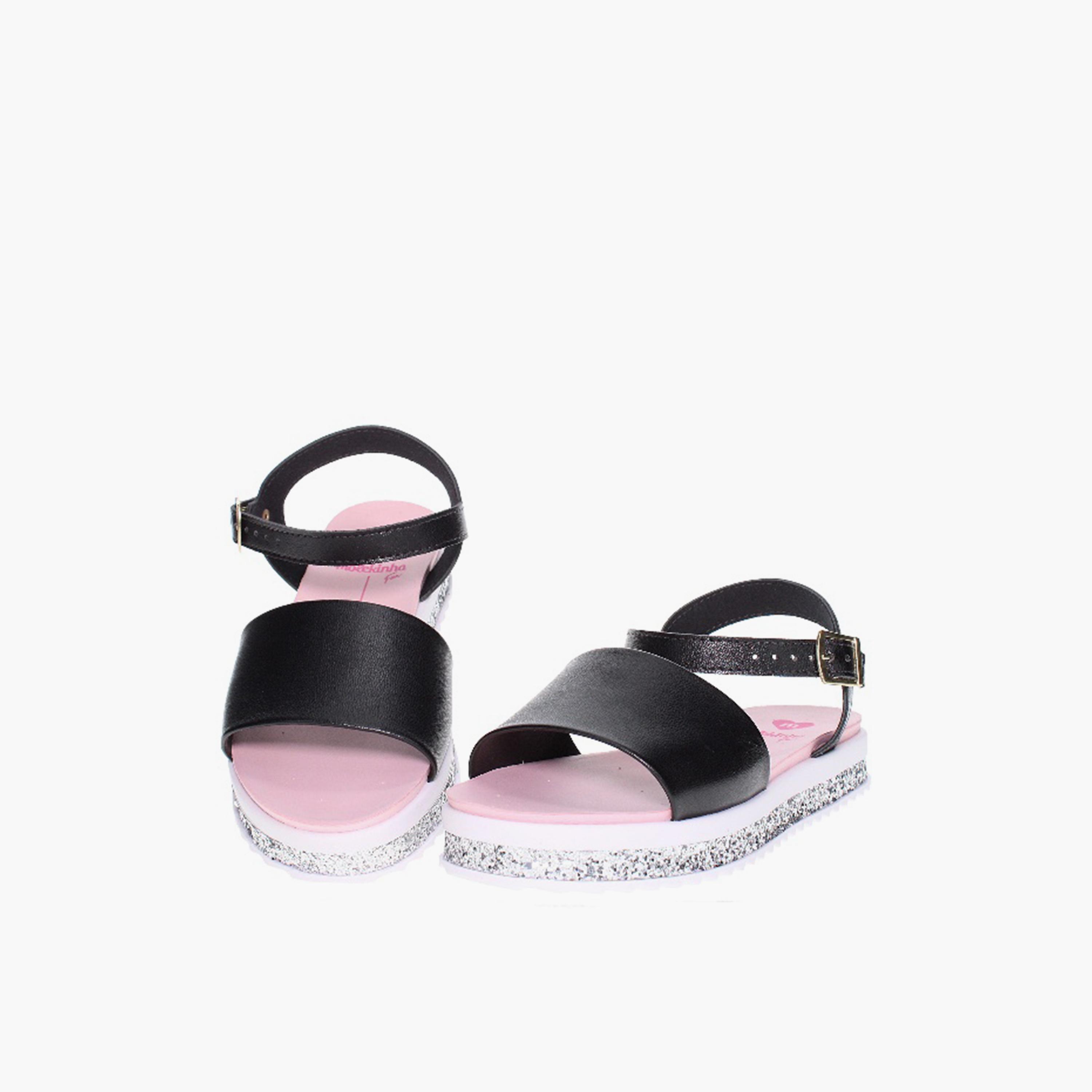 جيومني - صندل أليا مسطح بإبزيم للبنات | 2305-1512-10658-17131-girls-shoes-sandals-image-2