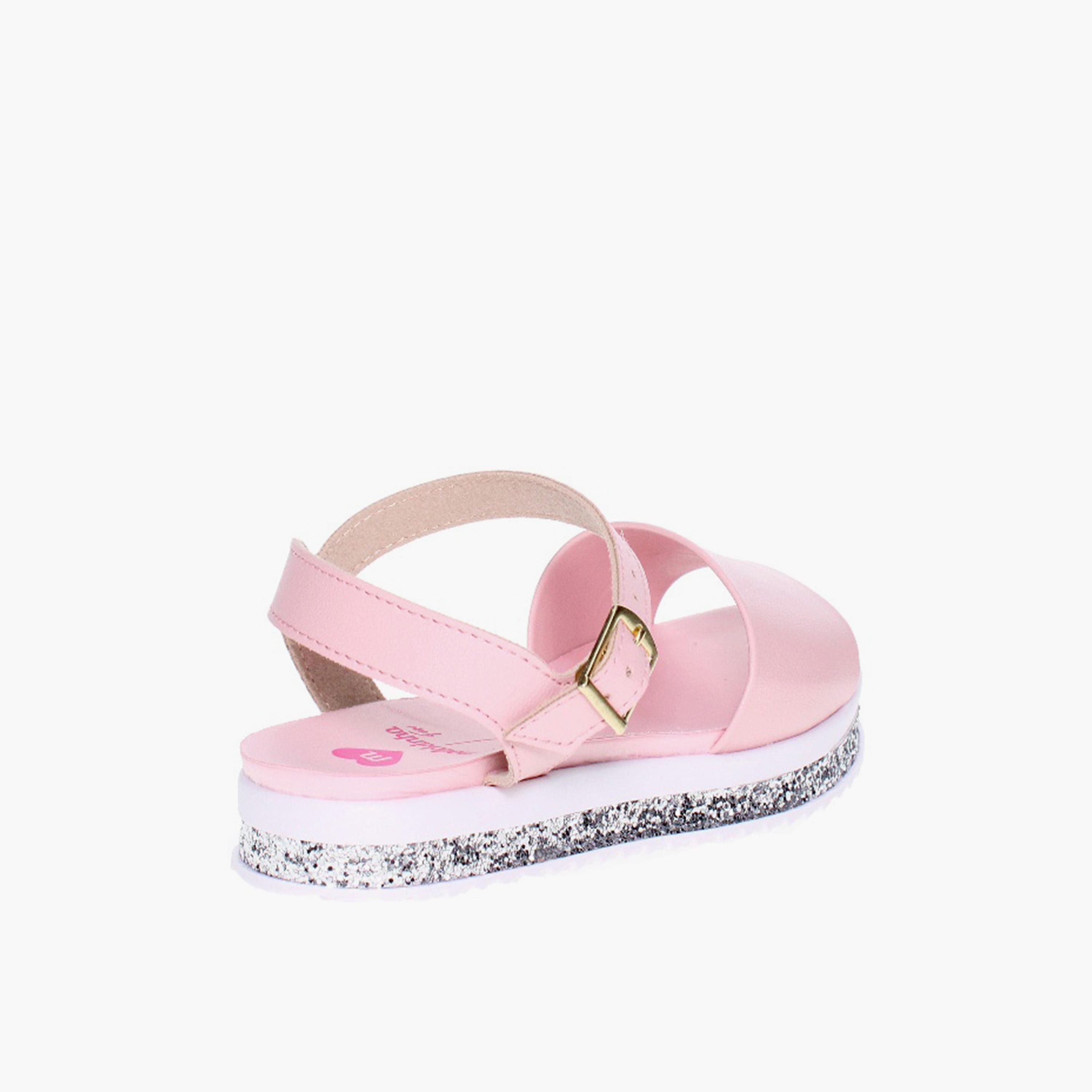 جيومني - صندل إميري مسطح بإبزيم للبنات | 2305-1512-10658-78984-girls-shoes-sandals-image-5