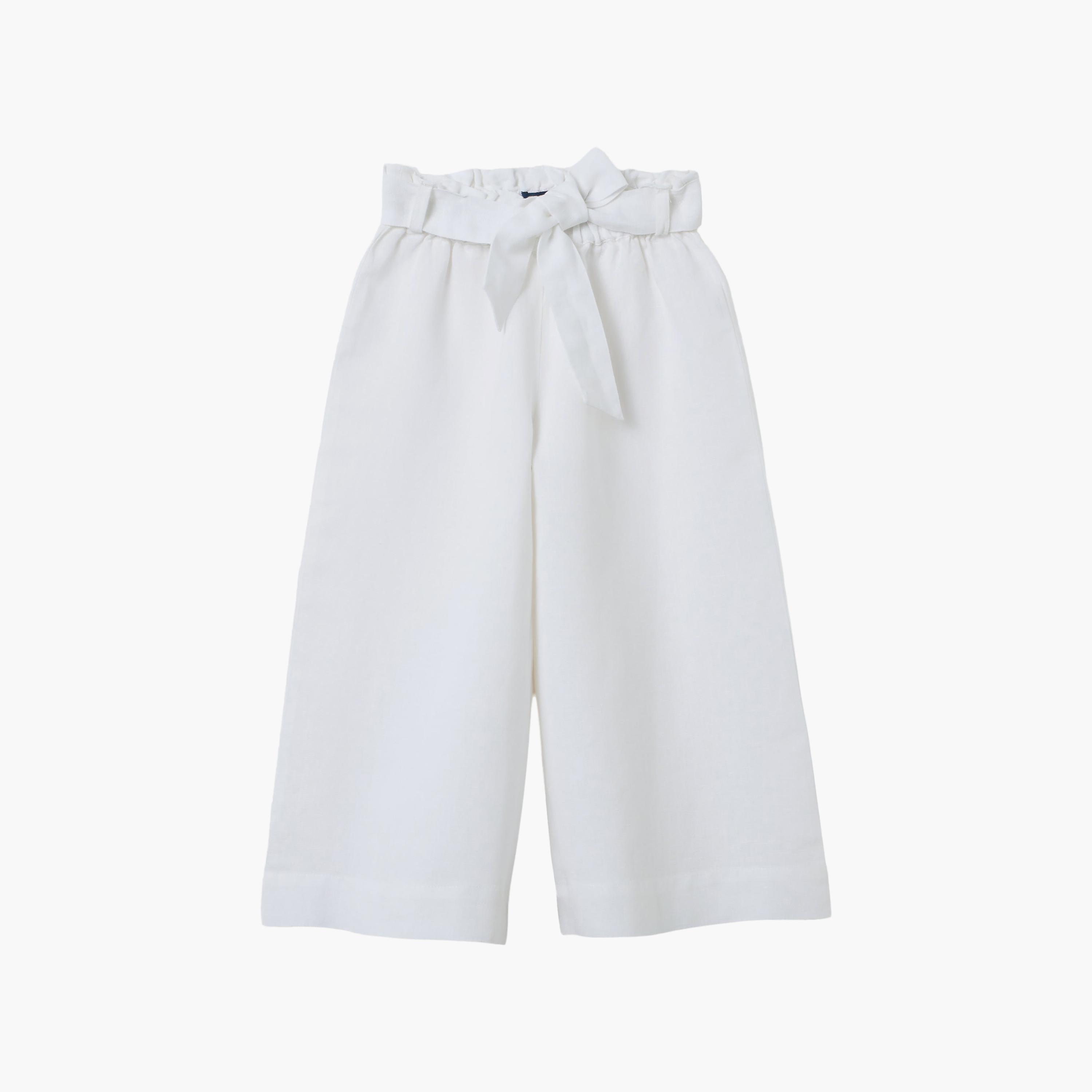 OVS Elasticated Wide Leg Trousers-girls-clothing-bottoms-trousers-image-1