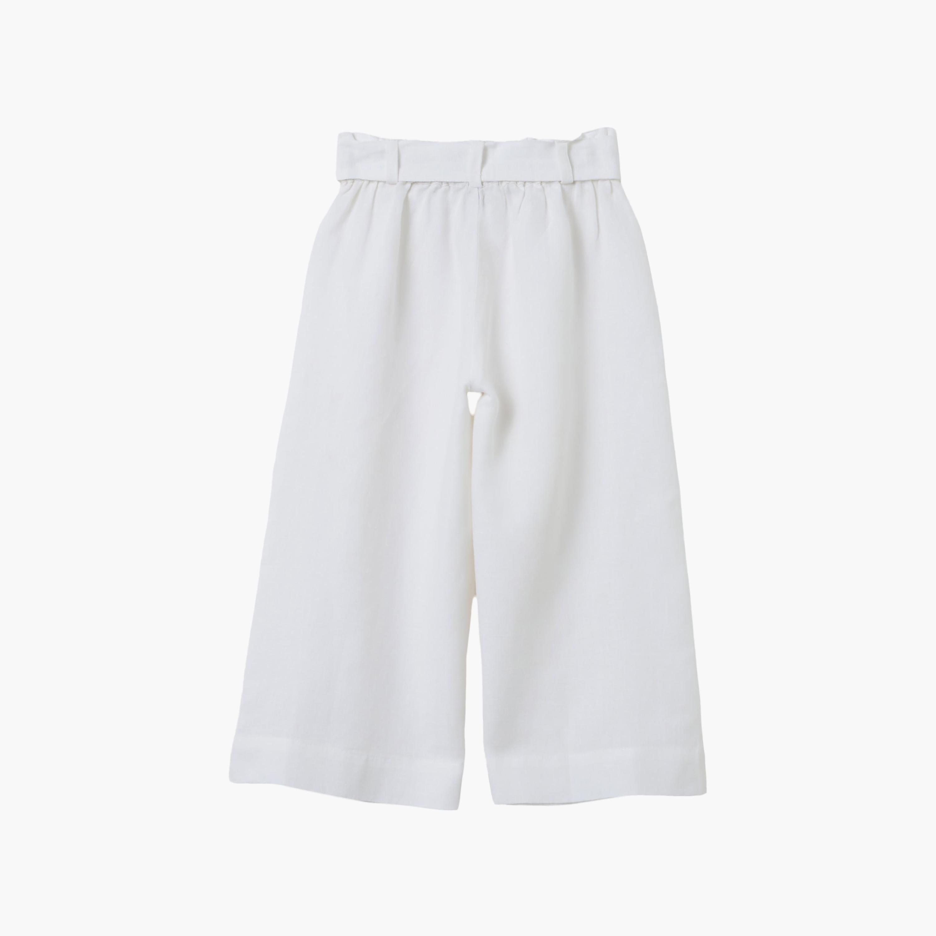 OVS Elasticated Wide Leg Trousers-girls-clothing-bottoms-trousers-image-2