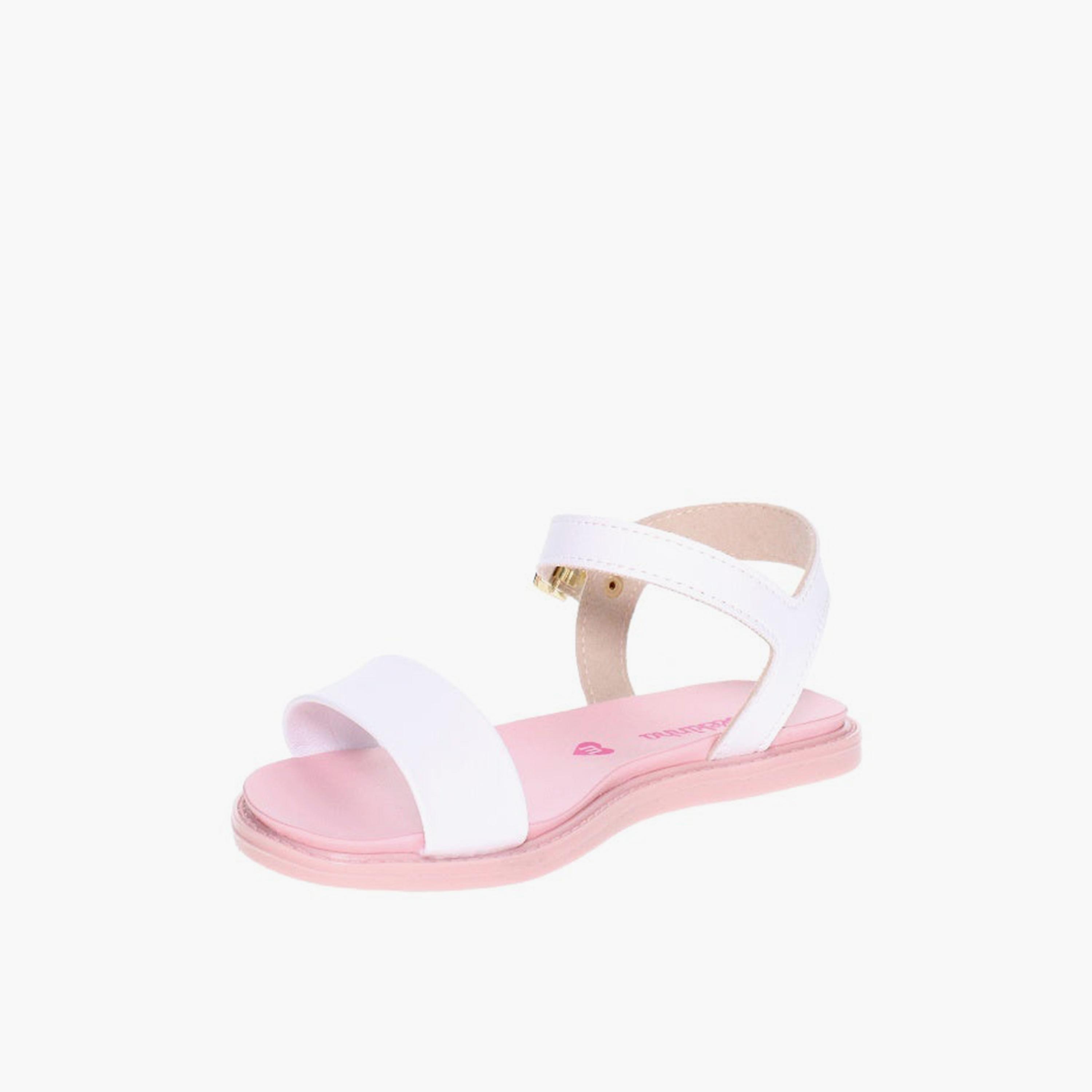 جيومني - صندل هولاند مسطح بإبزيم للبنات | 2312-217-9569-16072-girls-shoes-sandals-image-4