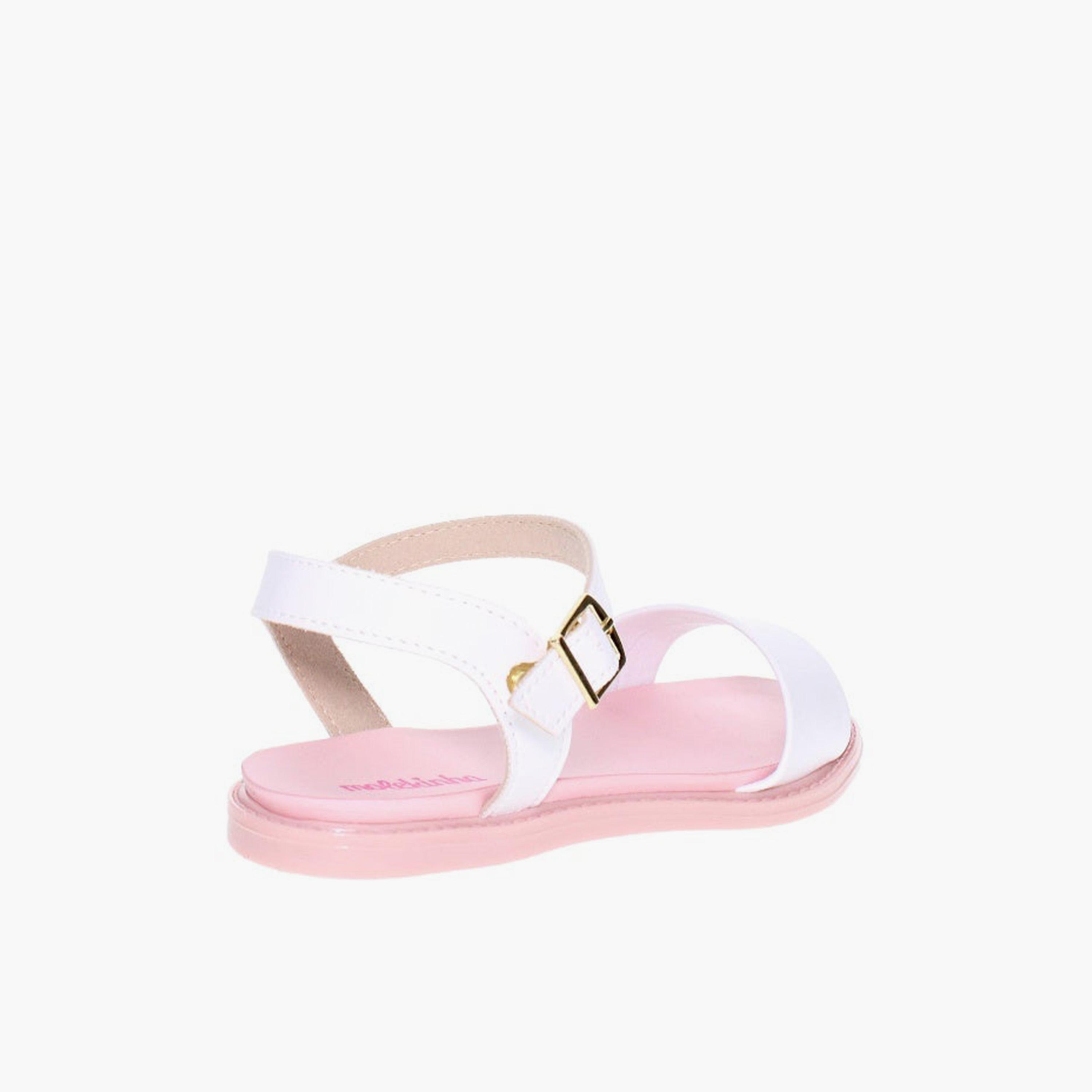 جيومني - صندل هولاند مسطح بإبزيم للبنات | 2312-217-9569-16072-girls-shoes-sandals-image-5
