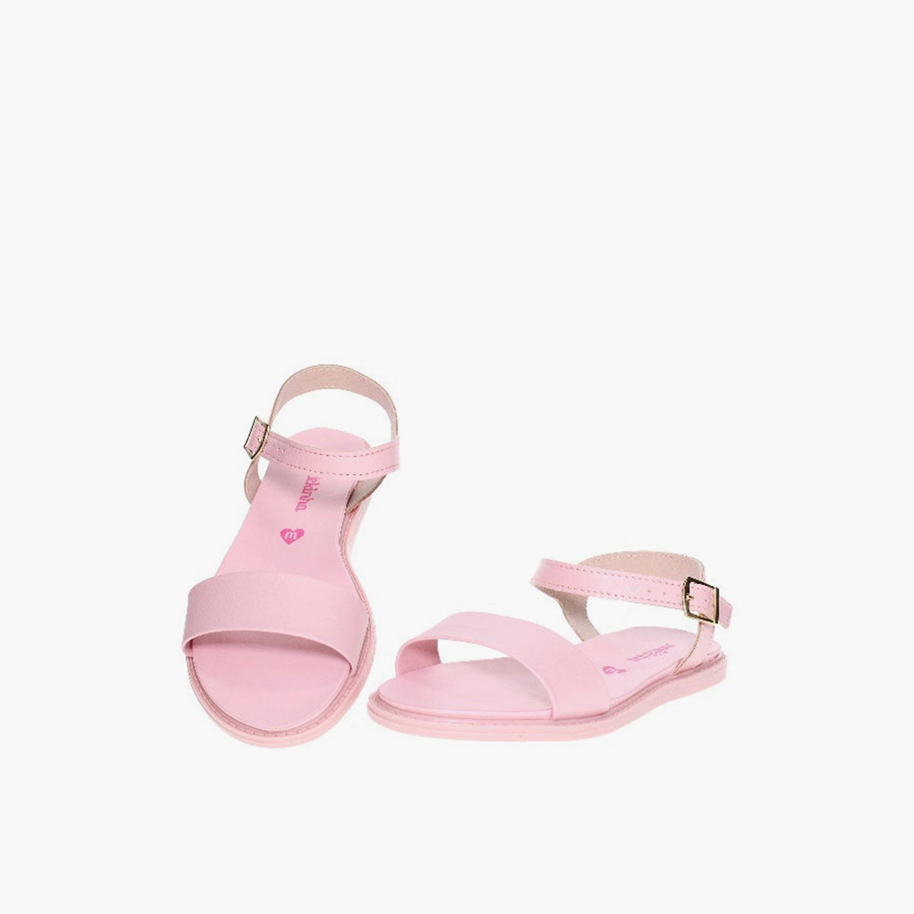 جيومني - صندل ليلى المسطح بإبزيم للبنات | 2312-217-9569-78276-girls-shoes-sandals-image-2