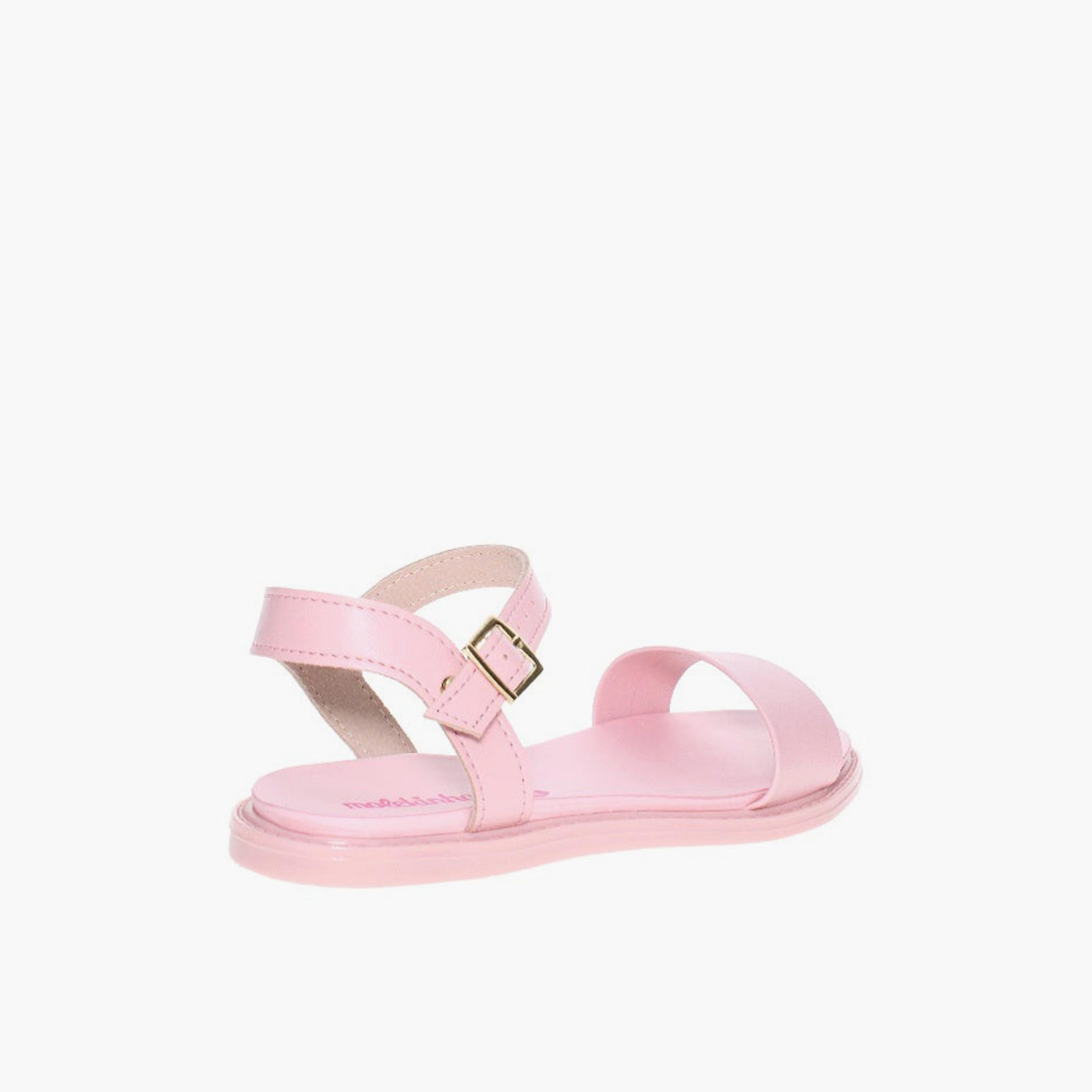 جيومني - صندل ليلى المسطح بإبزيم للبنات | 2312-217-9569-78276-girls-shoes-sandals-image-5