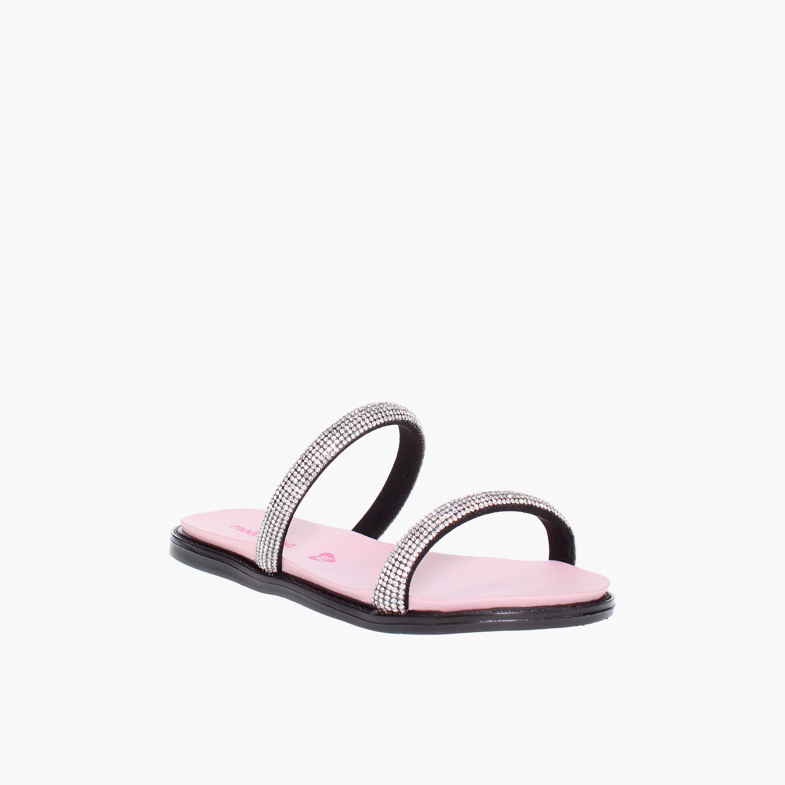 موليكنها - صندل ليلى مسطح سهل الارتداء للبنات | 2312-255-17591-70722-girls-shoes-sandals-image-1