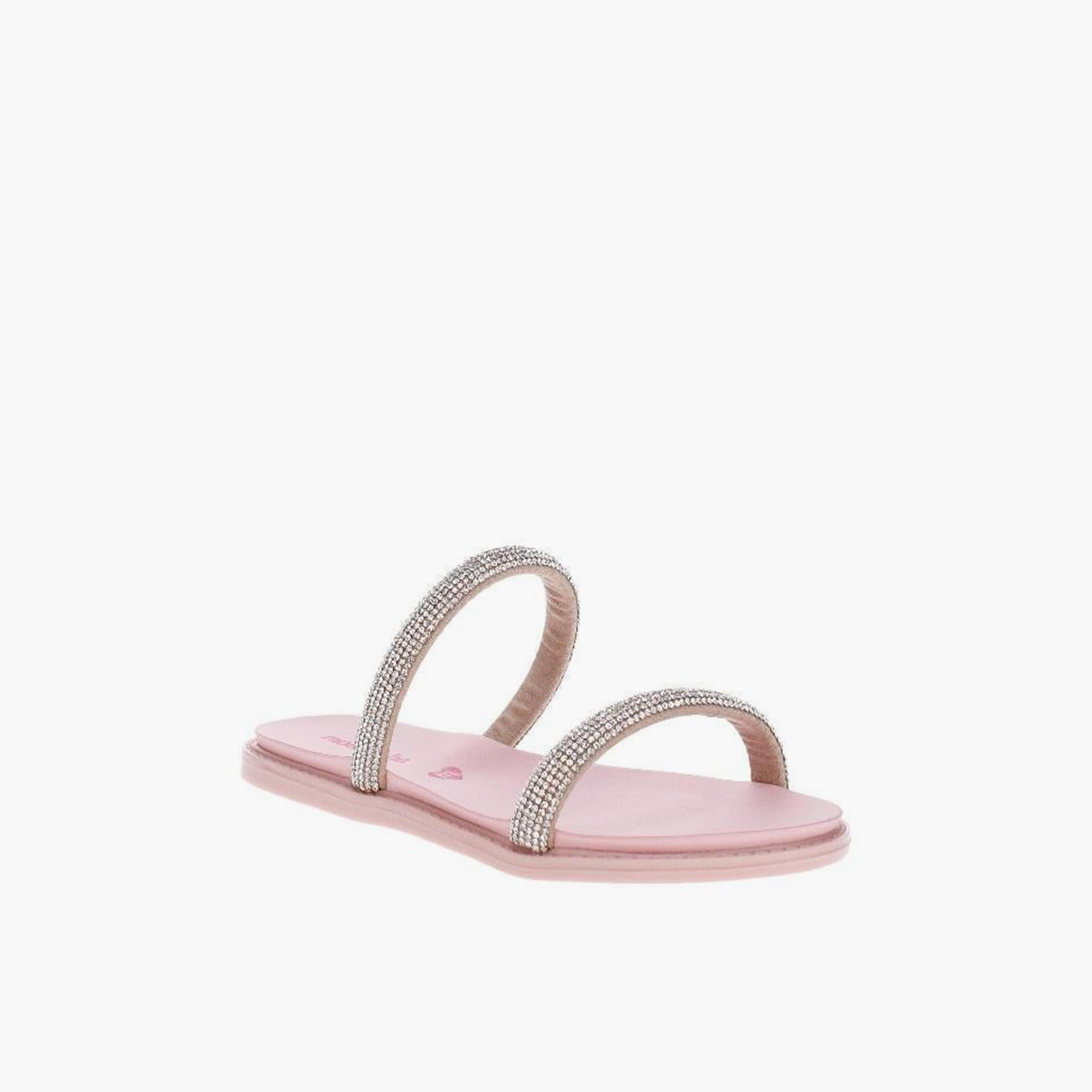 جيومني - صندل شيلبي مسطح سهل الارتداء للبنات | 2312-255-17591-92666-girls-shoes-sandals-image-1