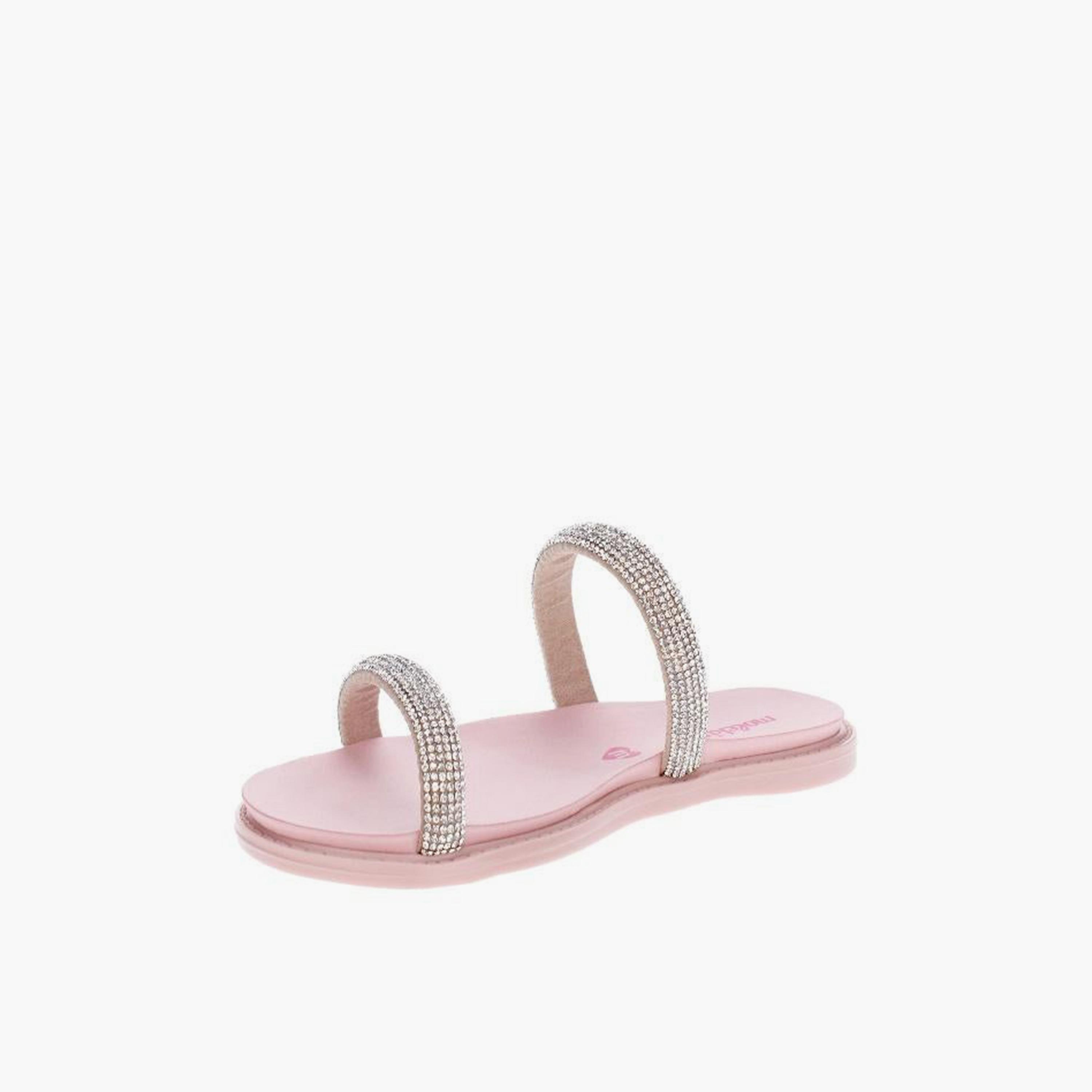Geoomnii Girls Slip-On Shelby Flat Sandals | 2312-255-17591-92666-girls-shoes-sandals-image-4