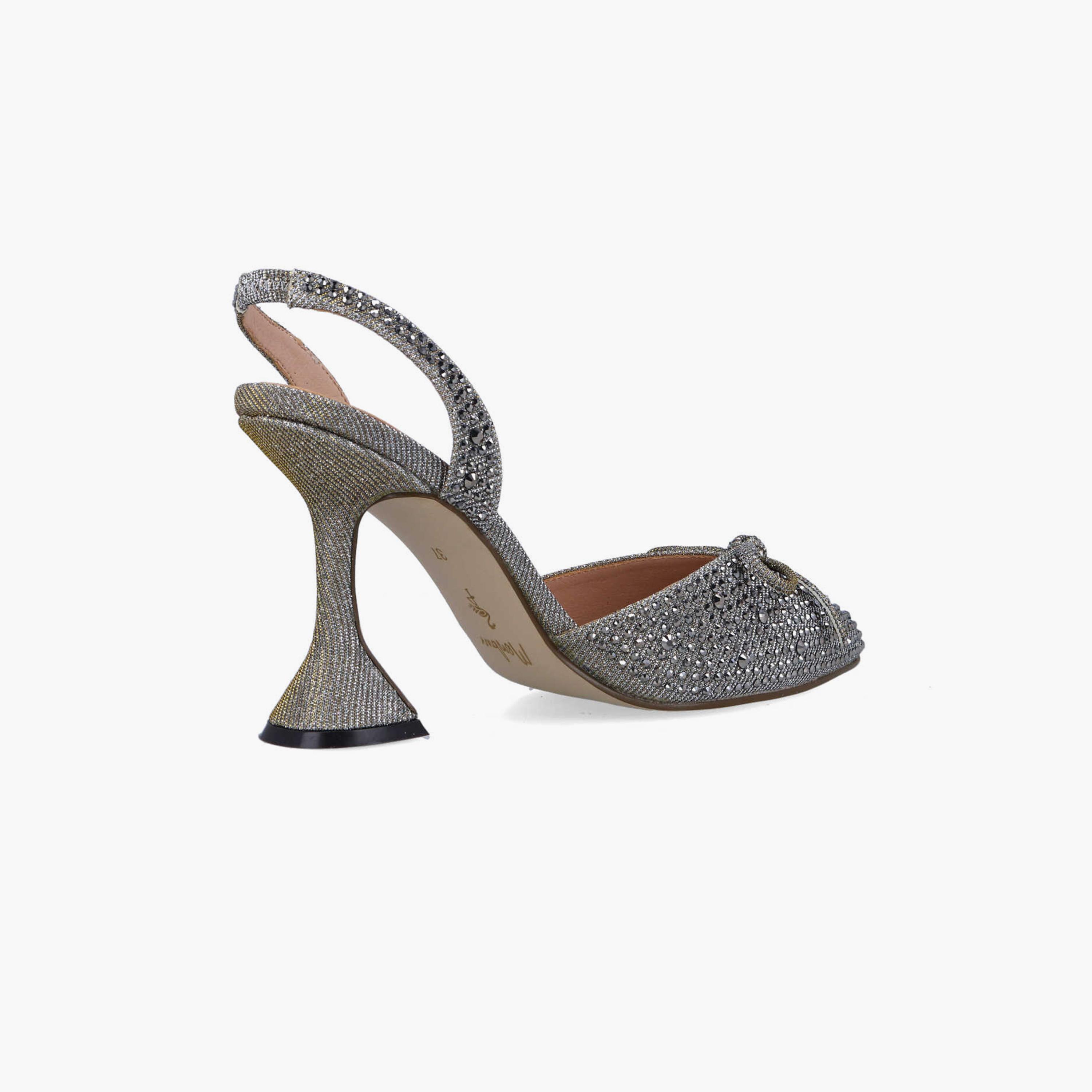 Menbur Women's Glitter Pumps with Rhinestone Accent | 23184-women-shoes-heels-image-3