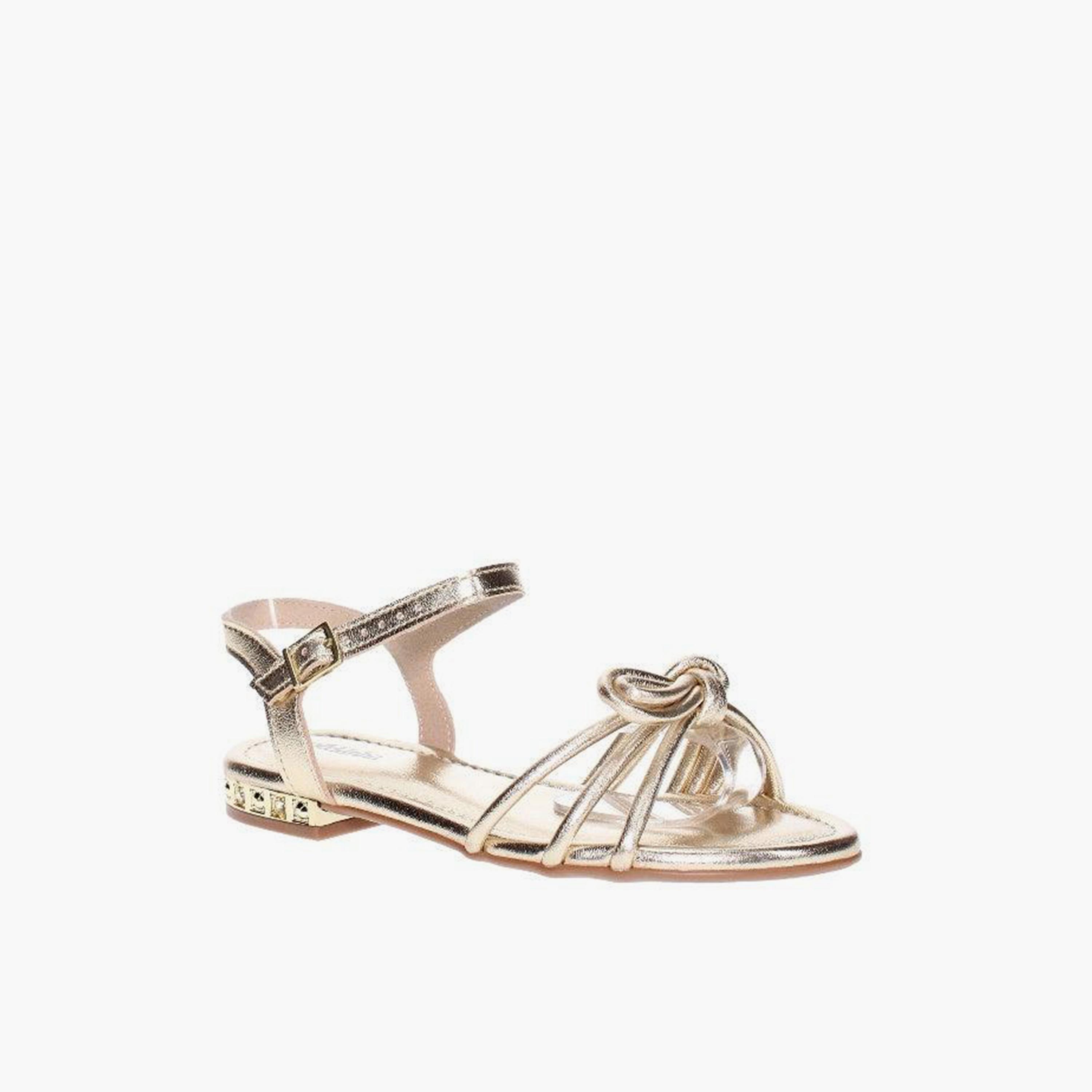 جيومني - صندل ليونا مسطح بإبزيم للبنات | 2319-212-19791-66-girls-shoes-sandals-image-1