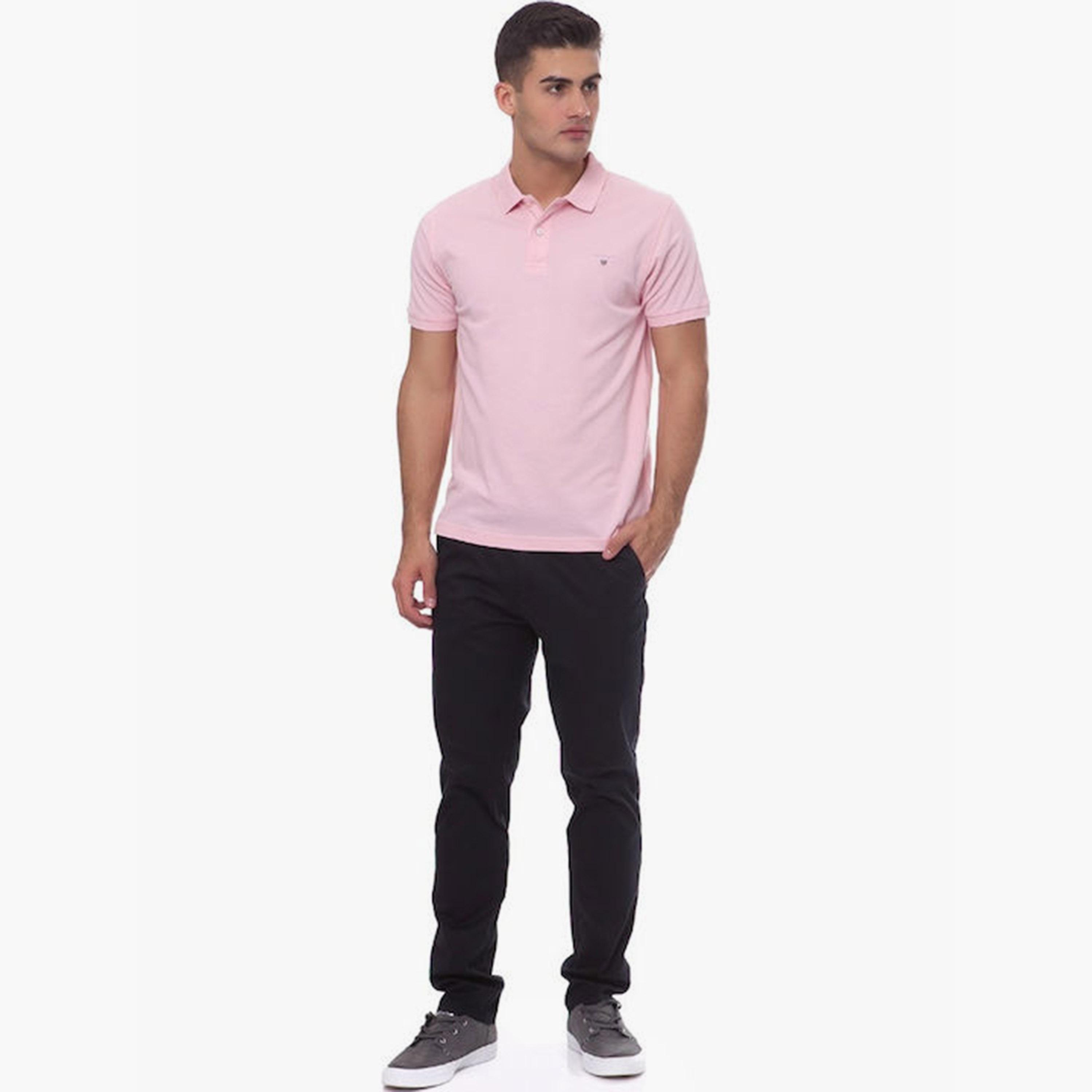 Gant Logo Detail Collared Short Sleeves Polo T-Shirt-men-clothing-tshirtsandpolos-polos-image-2