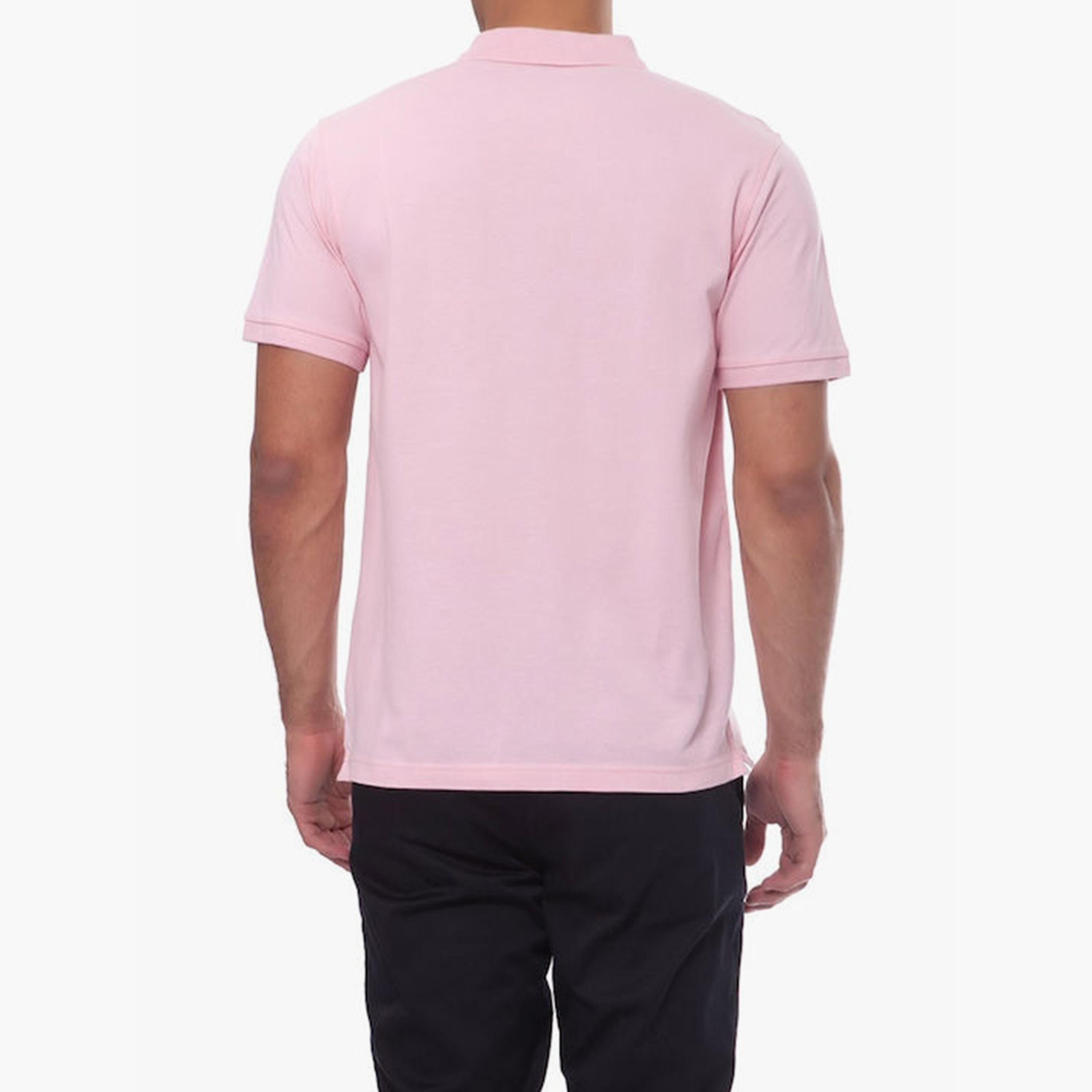 Gant Logo Detail Collared Short Sleeves Polo T-Shirt-men-clothing-tshirtsandpolos-polos-image-4