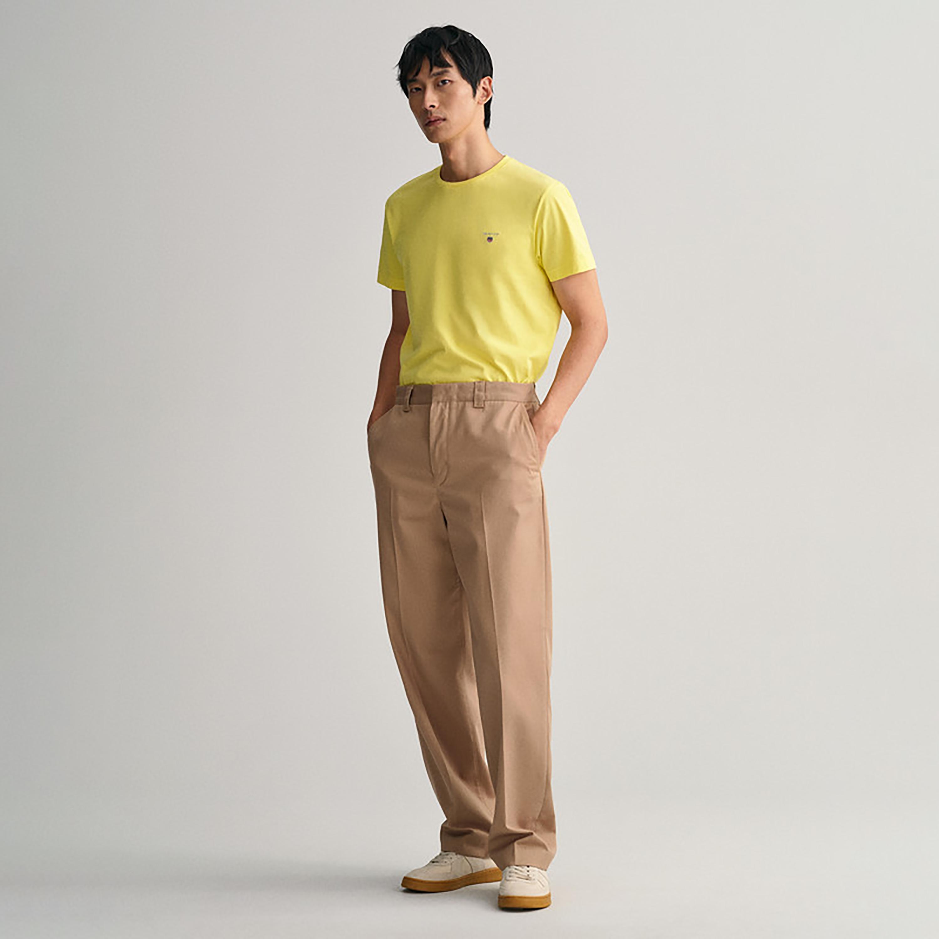 تي-شيرت جانت لوجو بأكمام قصيرة وياقة دائرية-men-clothing-tshirtsandpolos-tshirts-image-2