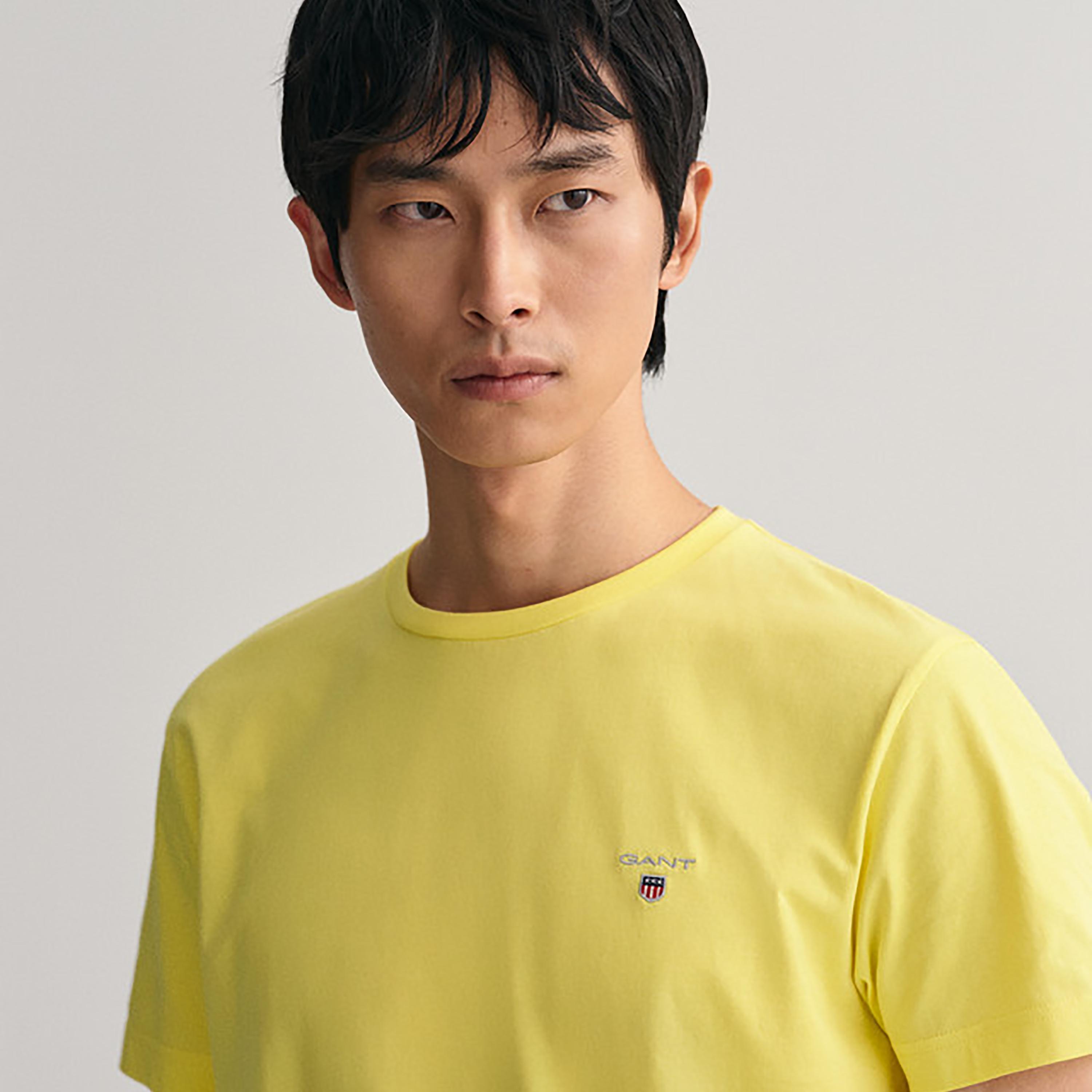 Gant Logo Detail Crew Neck Short Sleeves T-Shirt-men-clothing-tshirtsandpolos-tshirts-image-3