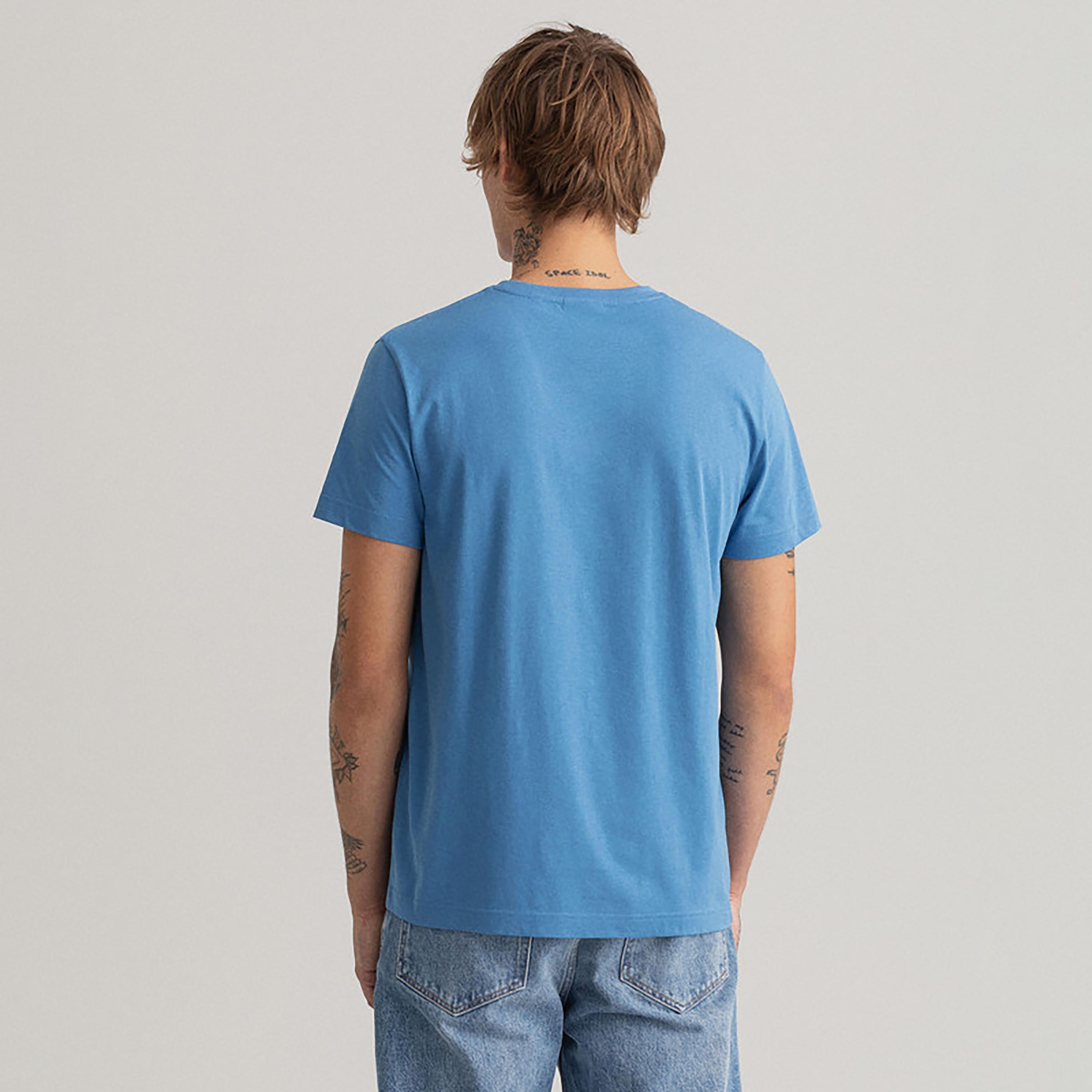 Gant Logo Detail Crew Neck Short Sleeves T-Shirt-men-clothing-tshirtsandpolos-tshirts-image-3