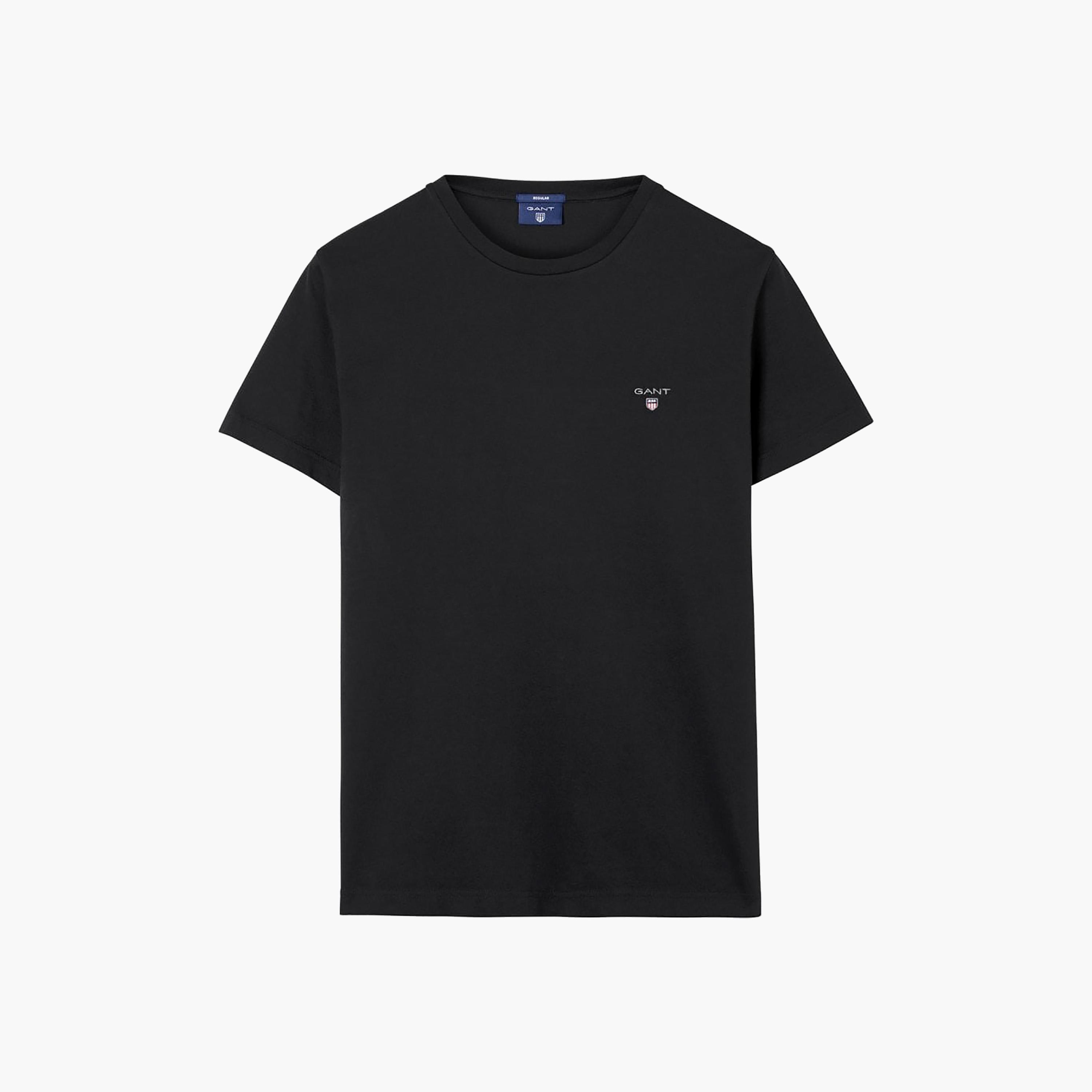 Gant Plain Round Neck Short Sleeves Men's T-Shirt-men-clothing-tshirtsandpolos-tshirts-image-5
