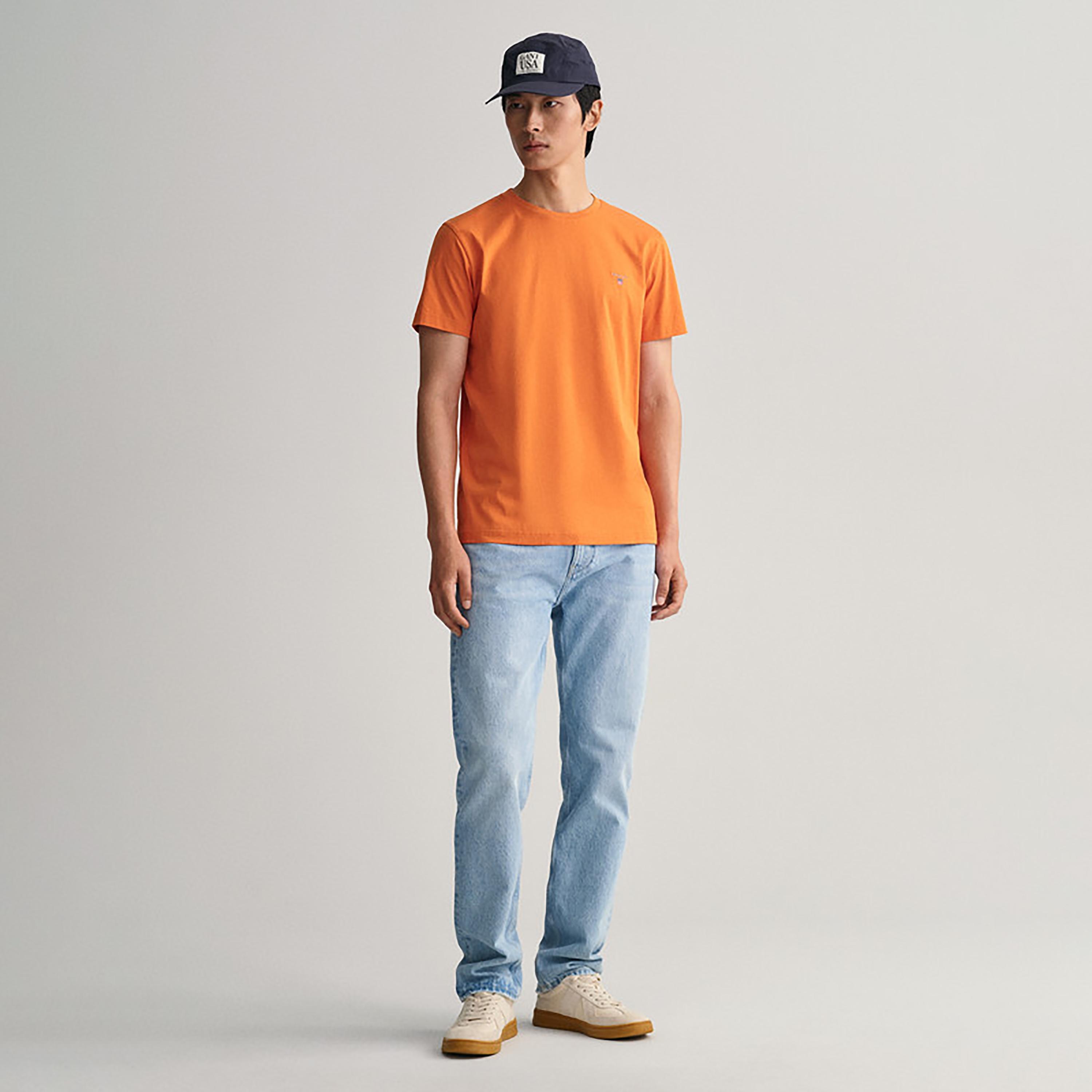 Gant Logo Detail Crew Neck Short Sleeves T-Shirt-men-clothing-tshirtsandpolos-tshirts-image-2