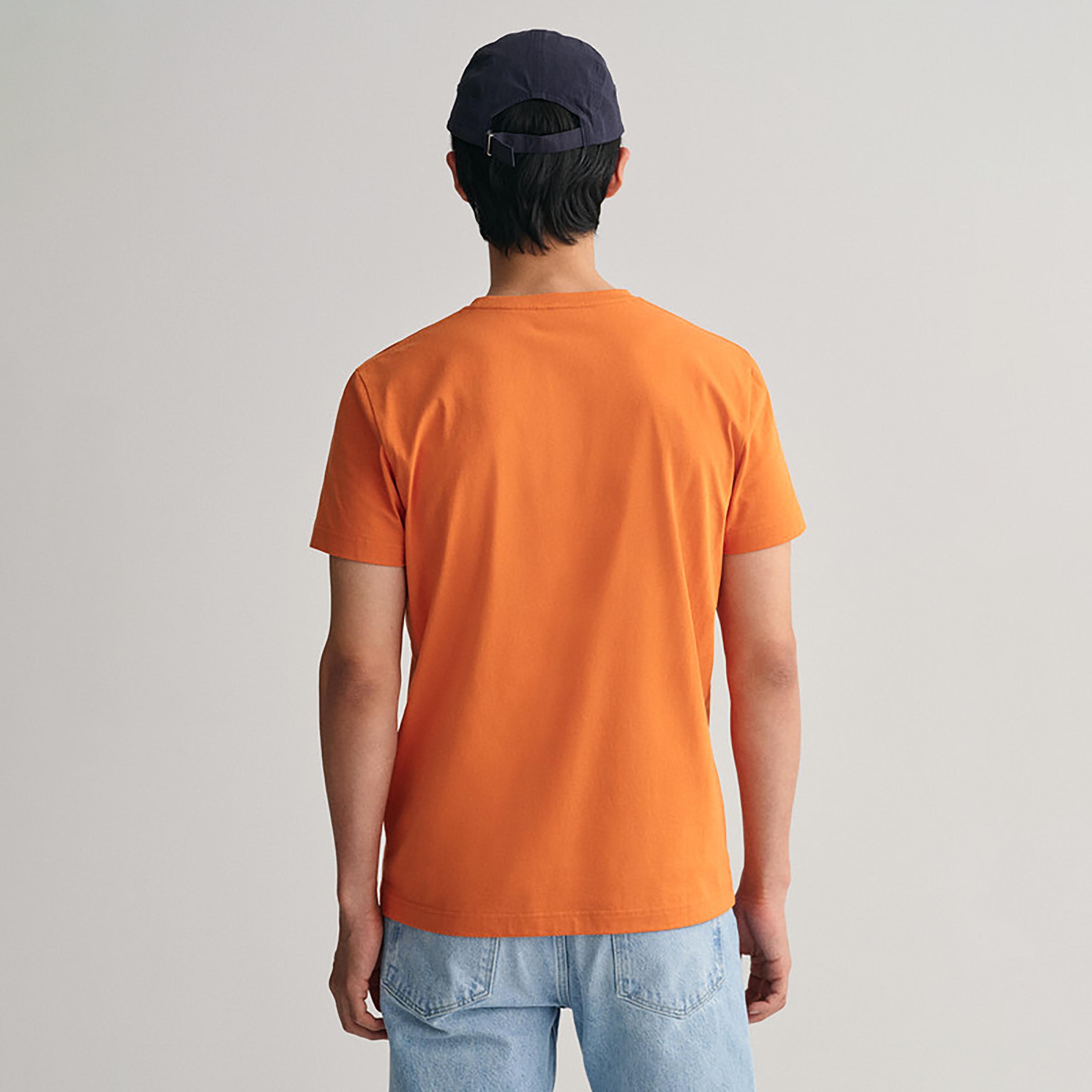 Gant Logo Detail Crew Neck Short Sleeves T-Shirt-men-clothing-tshirtsandpolos-tshirts-image-4
