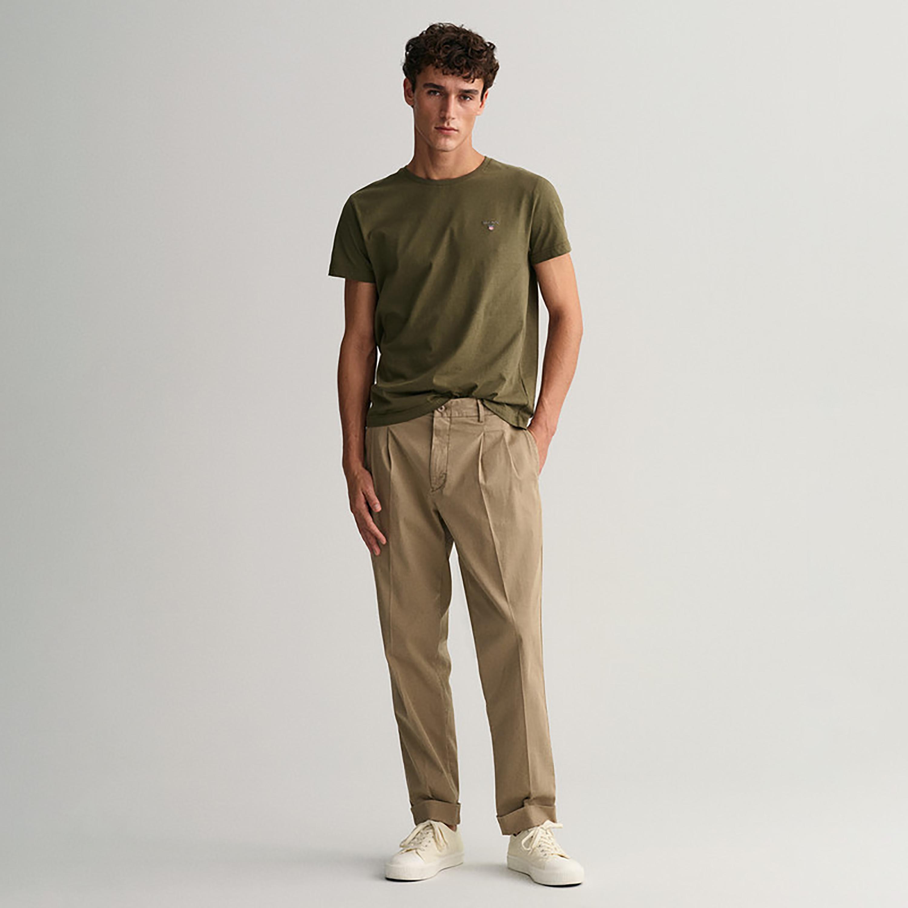Gant Logo Detail Crew Neck Short Sleeves T-Shirt-men-clothing-tshirtsandpolos-tshirts-image-2