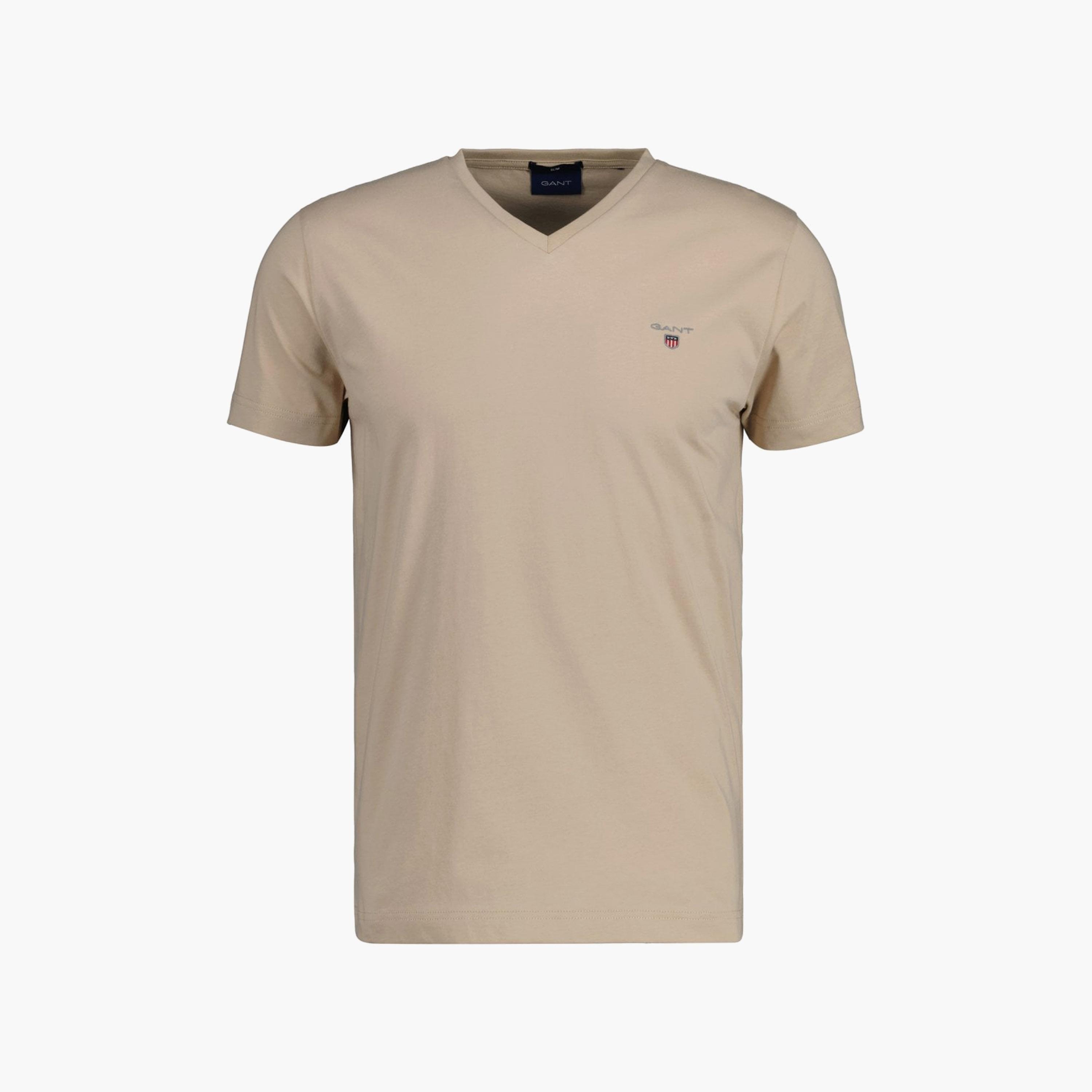 تي-شيرت جانت سادة بياقة دائرية وأكمام قصيرة-men-clothing-tshirtsandpolos-tshirts-image-1