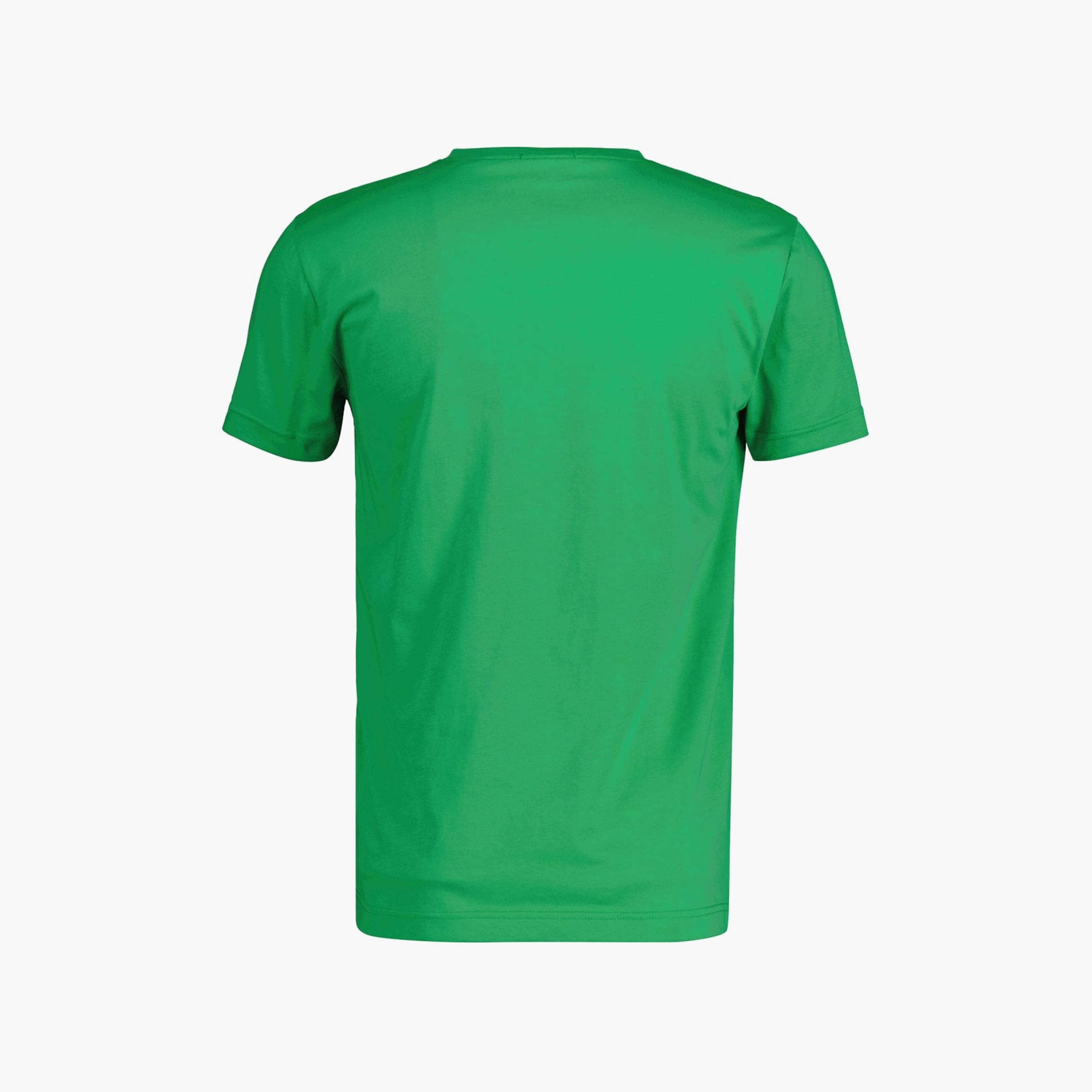 تي-شيرت جانت سادة بياقة دائرية وأكمام قصيرة-men-clothing-tshirtsandpolos-tshirts-image-2