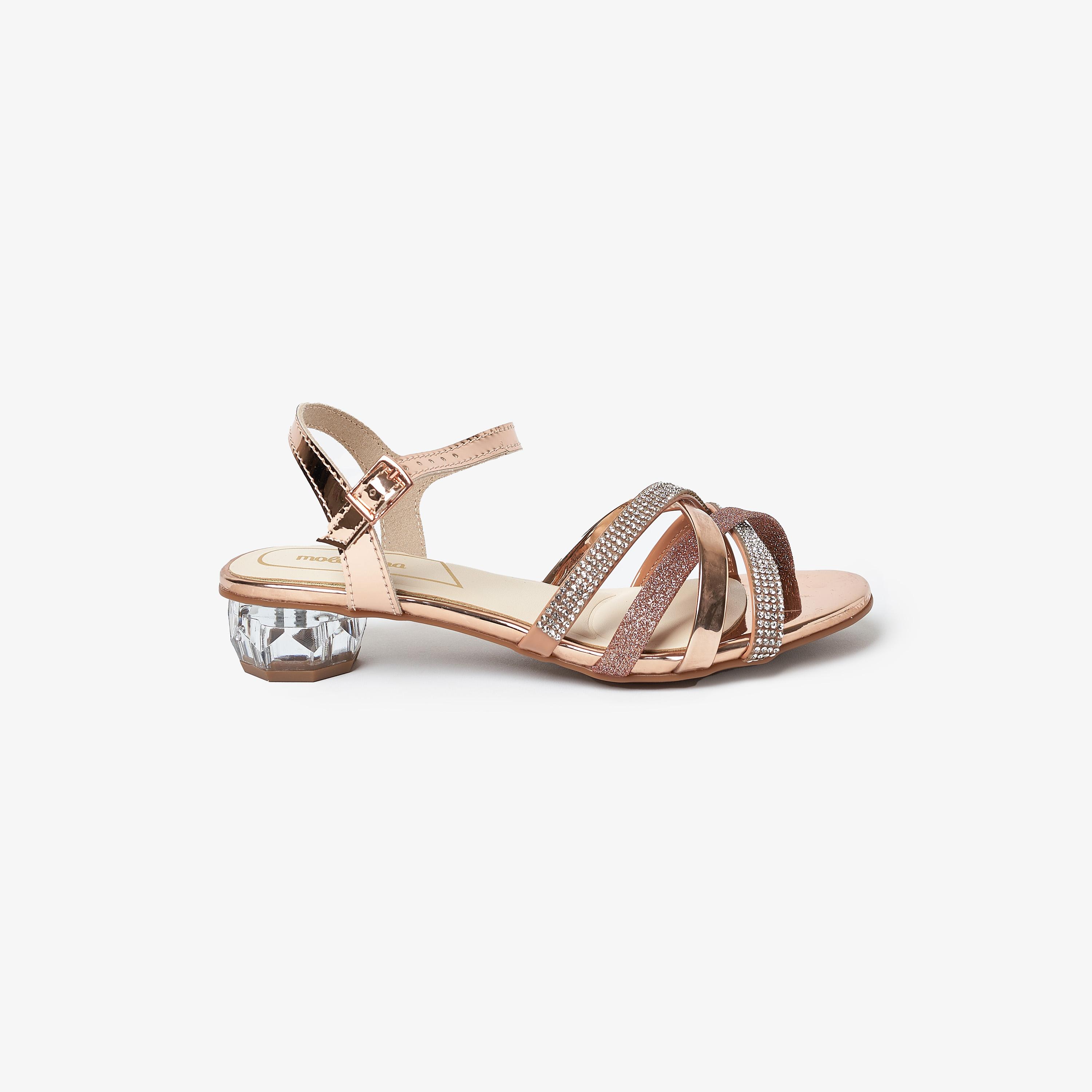 صندل بكعب عريض مع حزام خلفي من موليكينها للأطفال | 2343-102-23735-girls-shoes-sandals-image-2