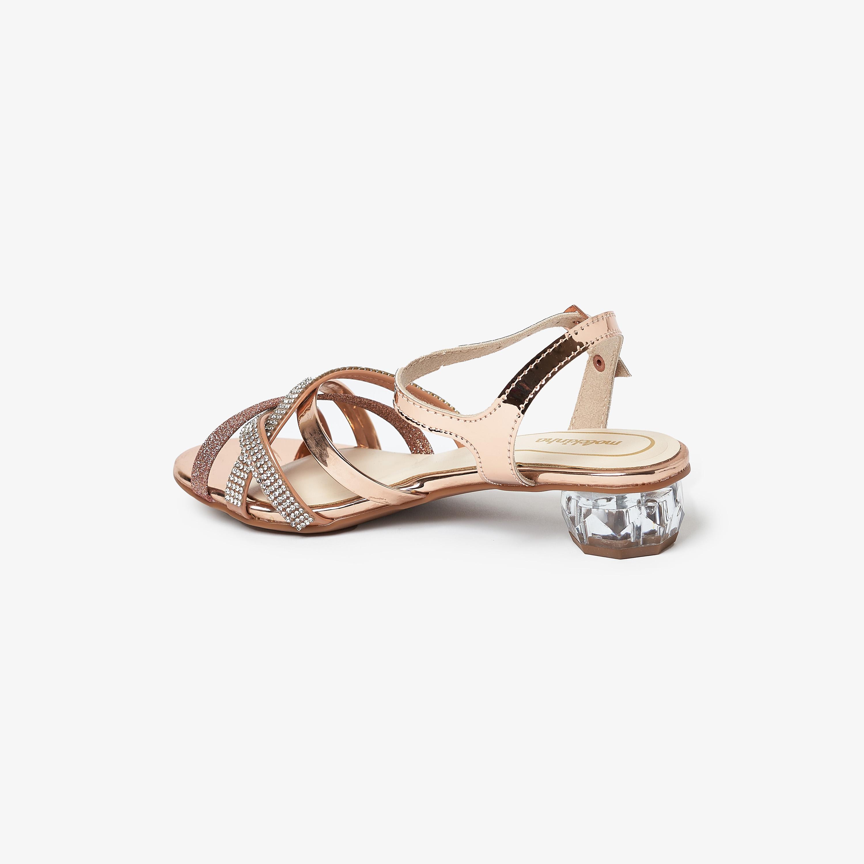 صندل بكعب عريض مع حزام خلفي من موليكينها للأطفال | 2343-102-23735-girls-shoes-sandals-image-3