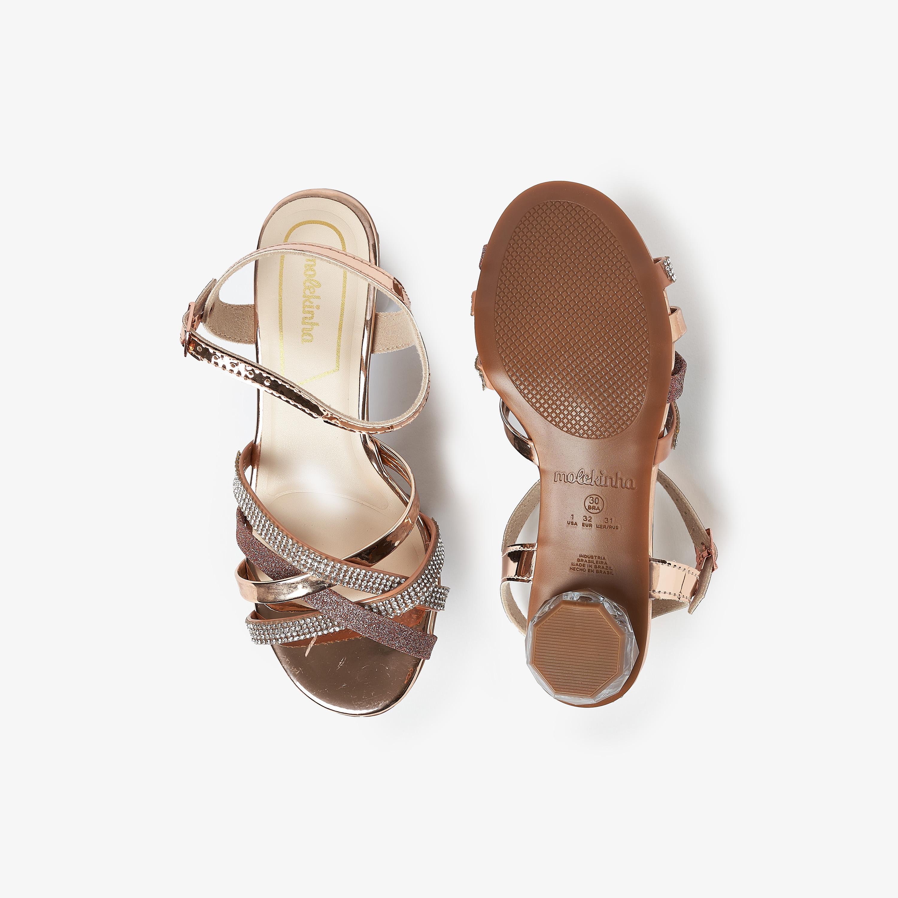 صندل بكعب عريض مع حزام خلفي من موليكينها للأطفال | 2343-102-23735-girls-shoes-sandals-image-4