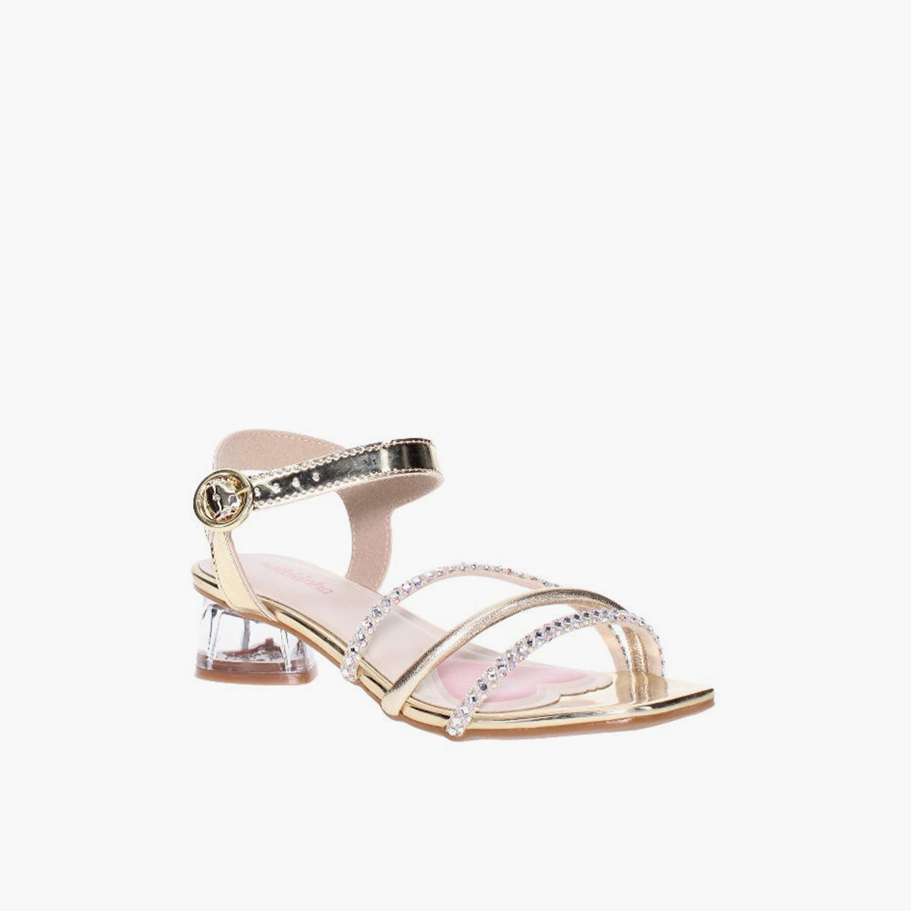 جيومني - صندل بريانا بكعب عالٍ وإبزيم للبنات | 2346-106-25526-89074-girls-shoes-sandals-image-1