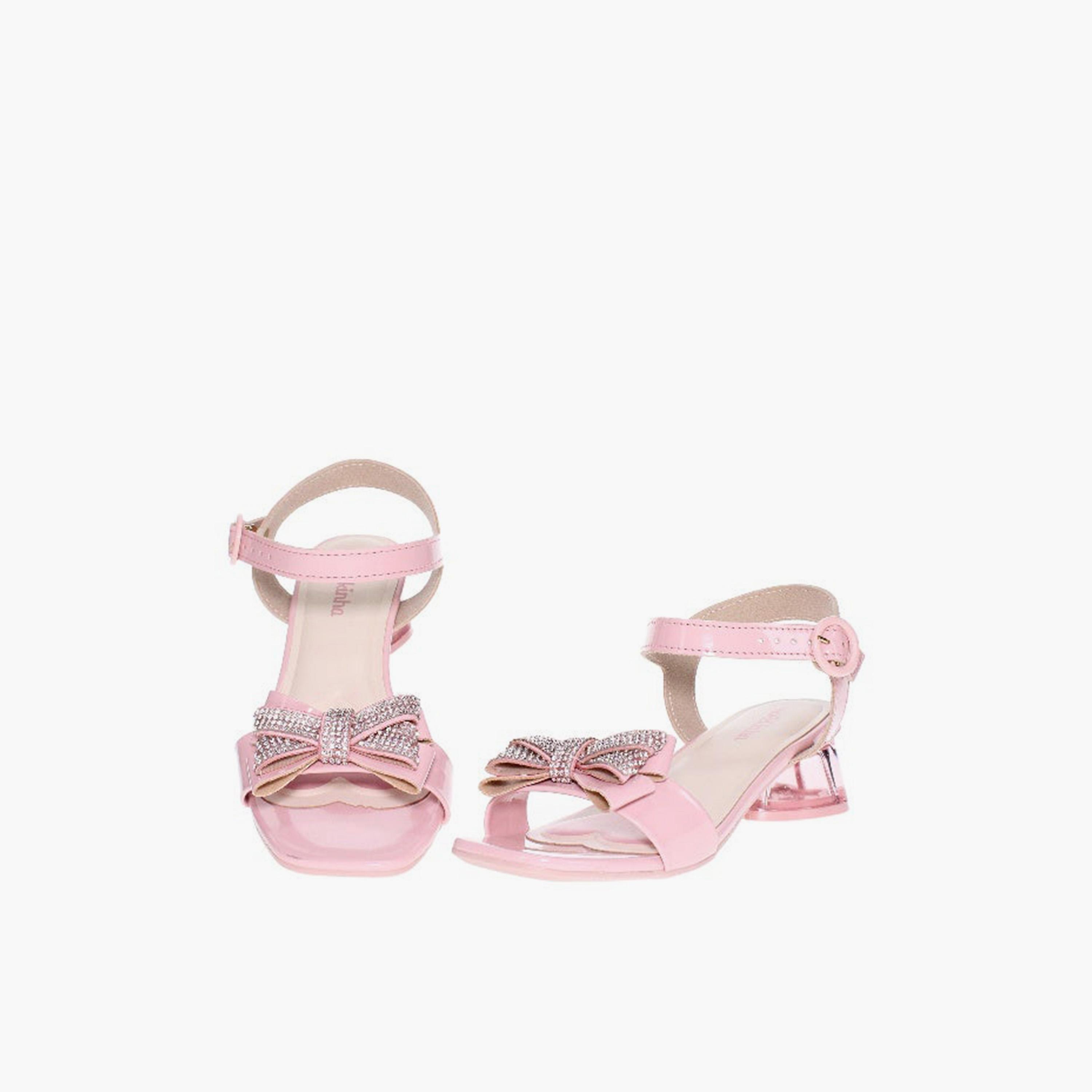جيومني - صندل ميريديث بكعب عالٍ وإبزيم للبنات | 2346-207-13488-78276-girls-shoes-sandals-image-2