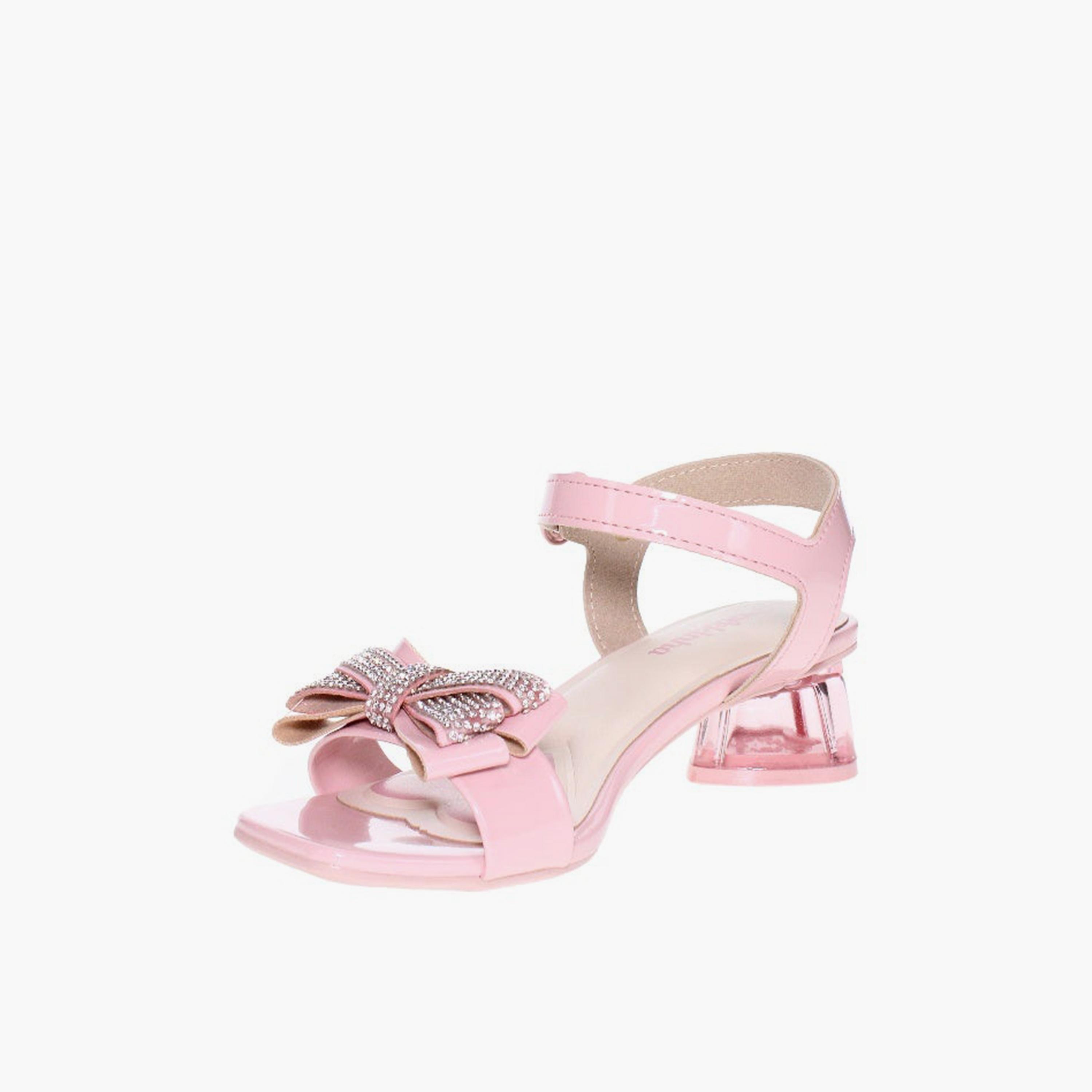 جيومني - صندل ميريديث بكعب عالٍ وإبزيم للبنات | 2346-207-13488-78276-girls-shoes-sandals-image-4