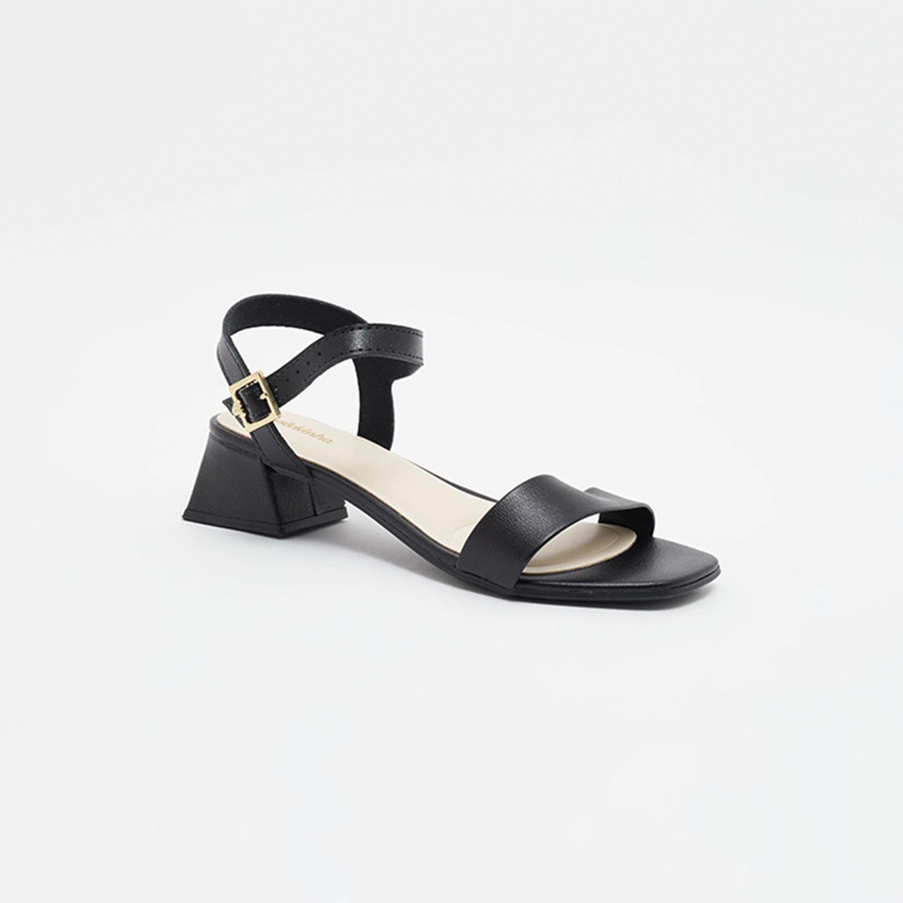 2347-100-9569 | صندل بكعب عريض مع رباط للكاحل من موليكينها للأطفال-girls-shoes-sandals-image-1