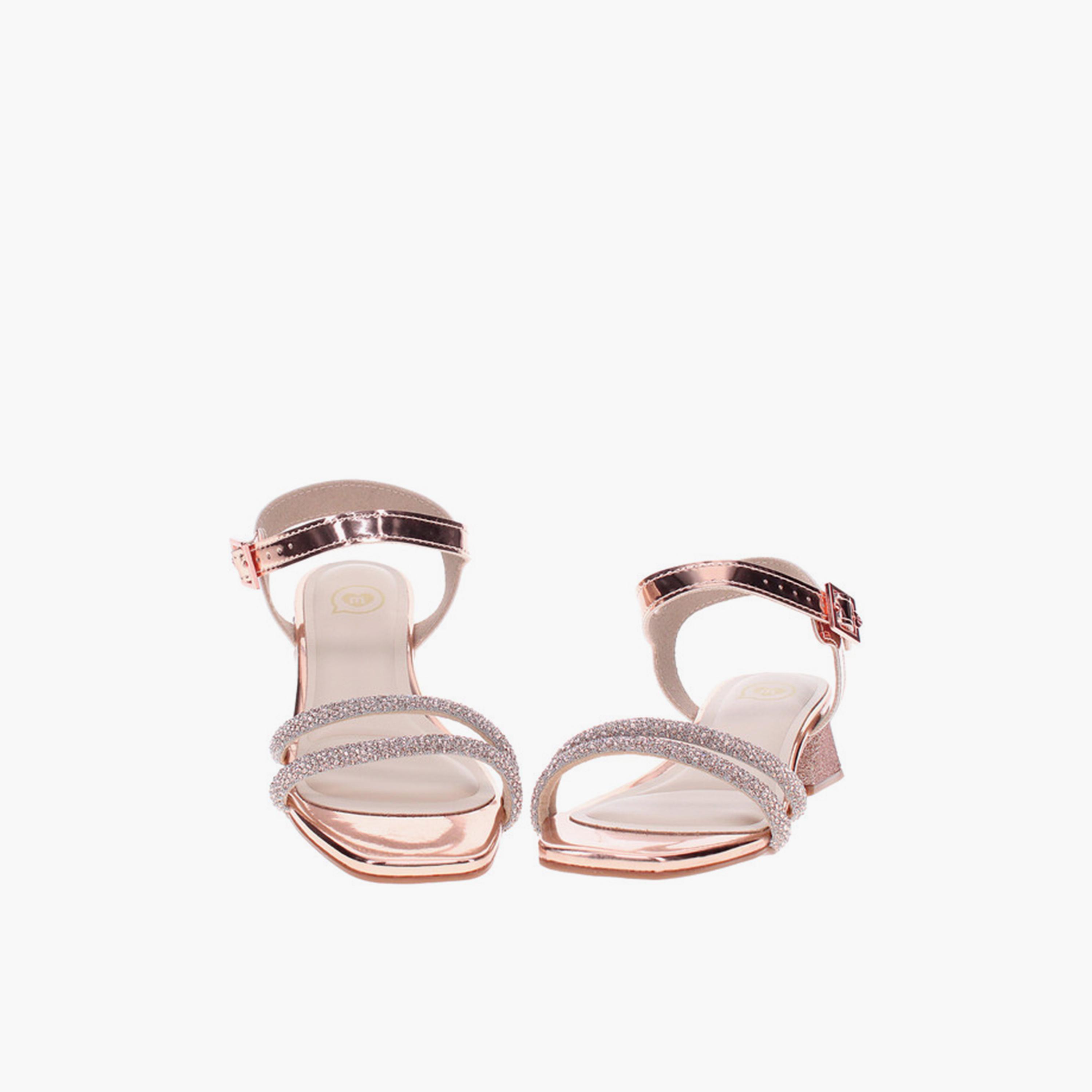جيومني - صندل شالوم0125 بكعب عالٍ بإبزيم للبنات | 2347-107-17981-92751-girls-shoes-sandals-image-2