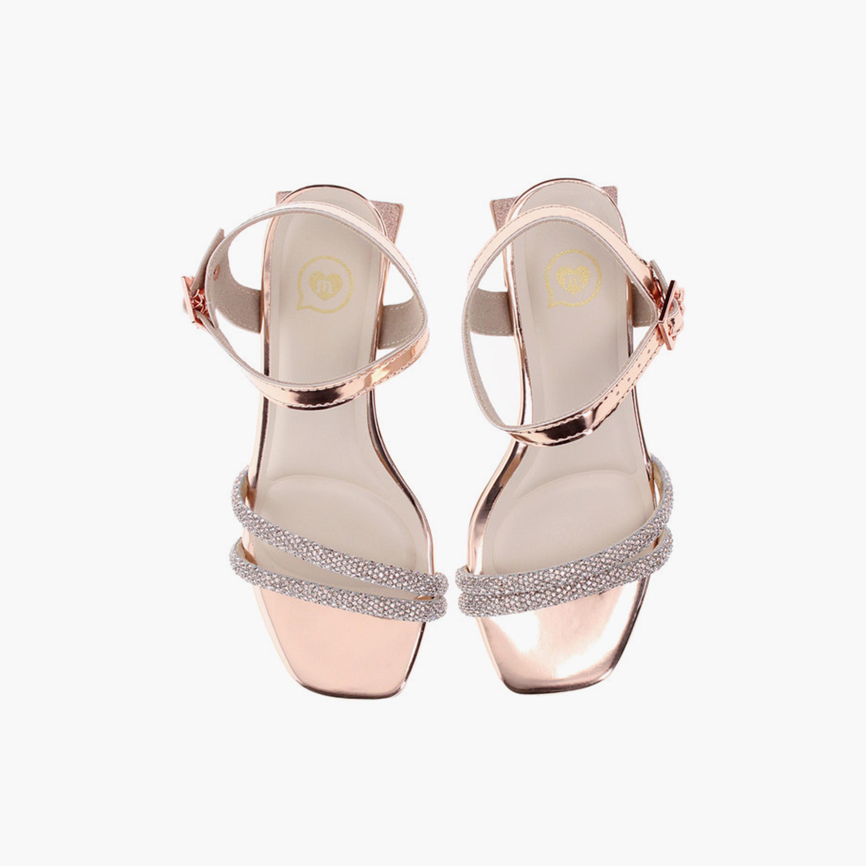 جيومني - صندل شالوم0125 بكعب عالٍ بإبزيم للبنات | 2347-107-17981-92751-girls-shoes-sandals-image-3