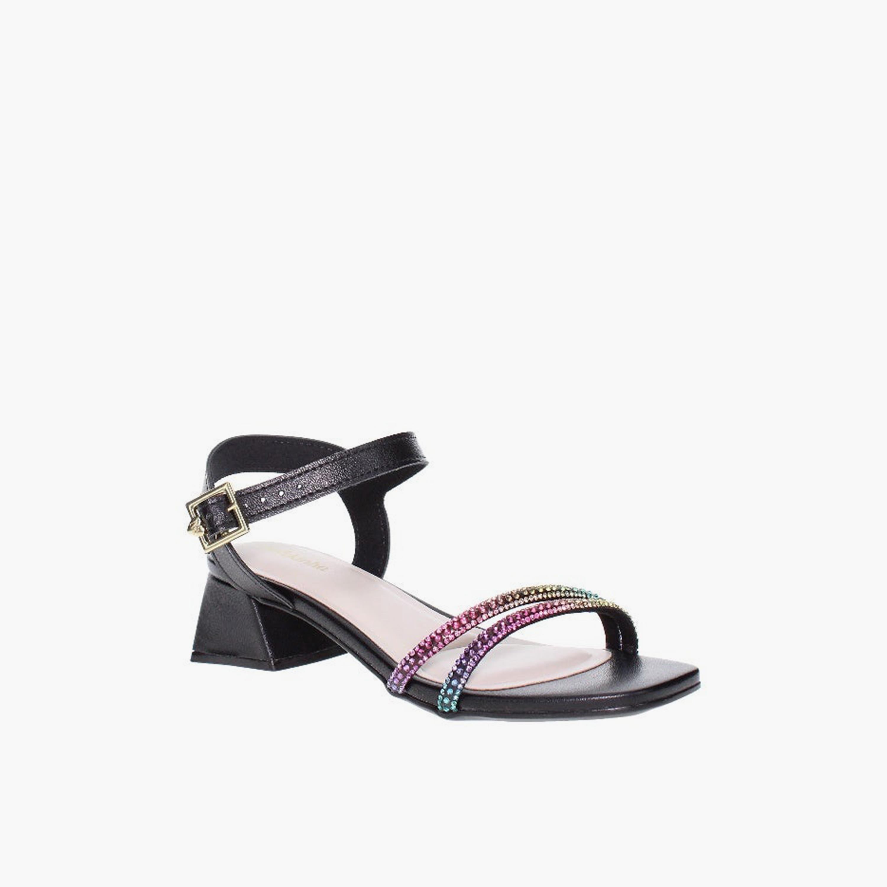 جيومني - صندل كيلا بكعب عالٍ وإبزيم للبنات | 2347-107-26319-89367-girls-shoes-sandals-image-1