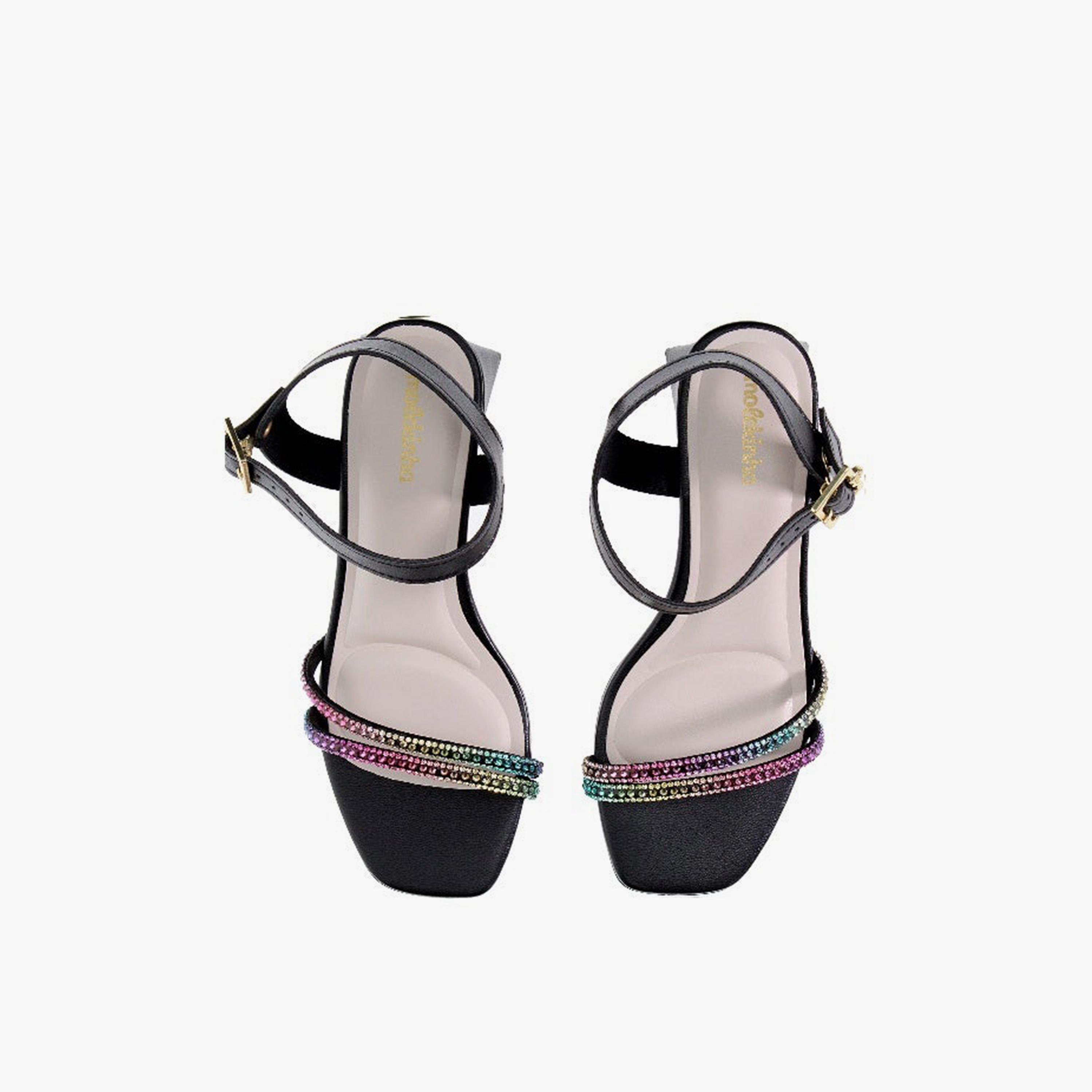 جيومني - صندل كيلا بكعب عالٍ وإبزيم للبنات | 2347-107-26319-89367-girls-shoes-sandals-image-3