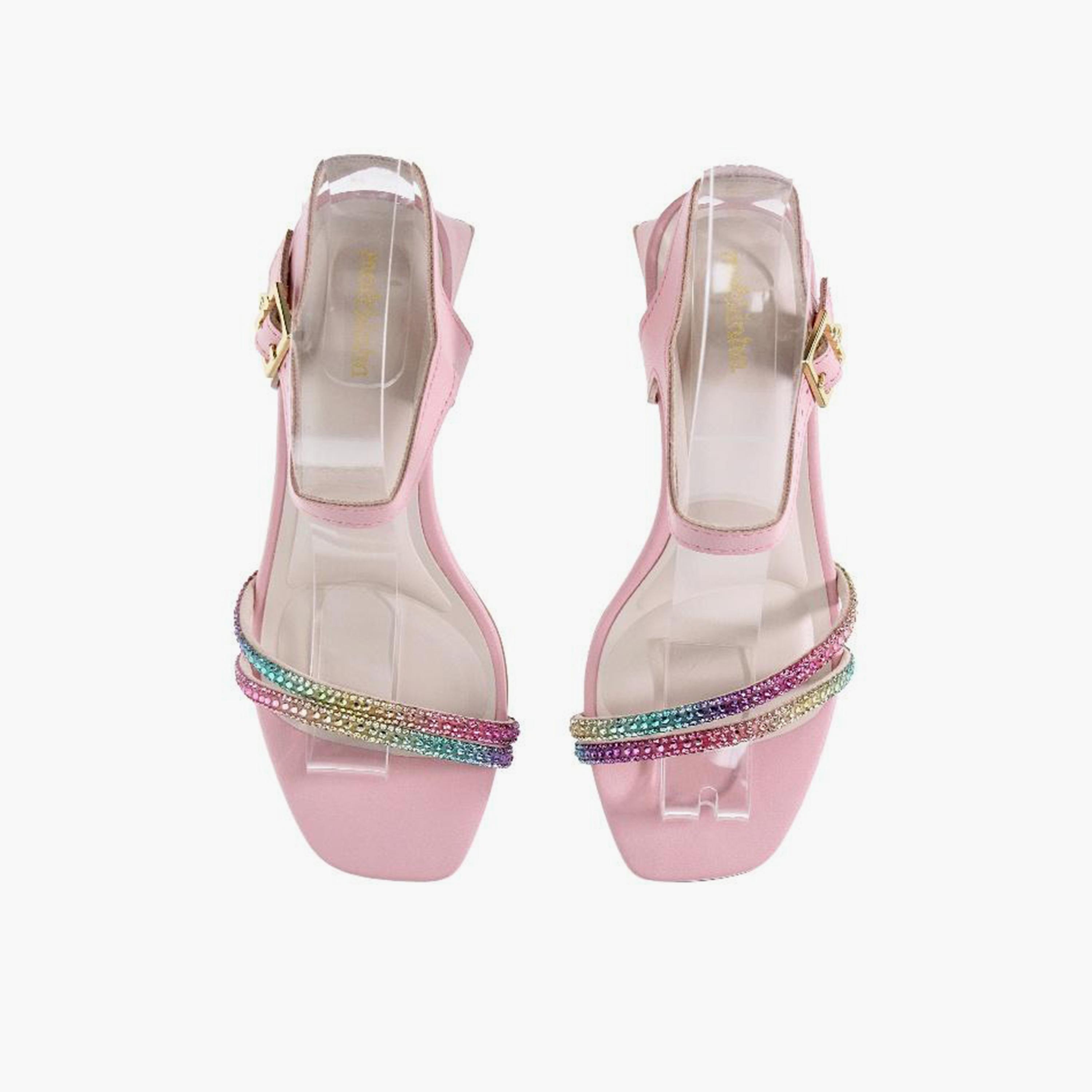 جيومني - صندل كاتي بكعب عالٍ وإبزيم للبنات | 2347-107-26319-92668-girls-shoes-sandals-image-3