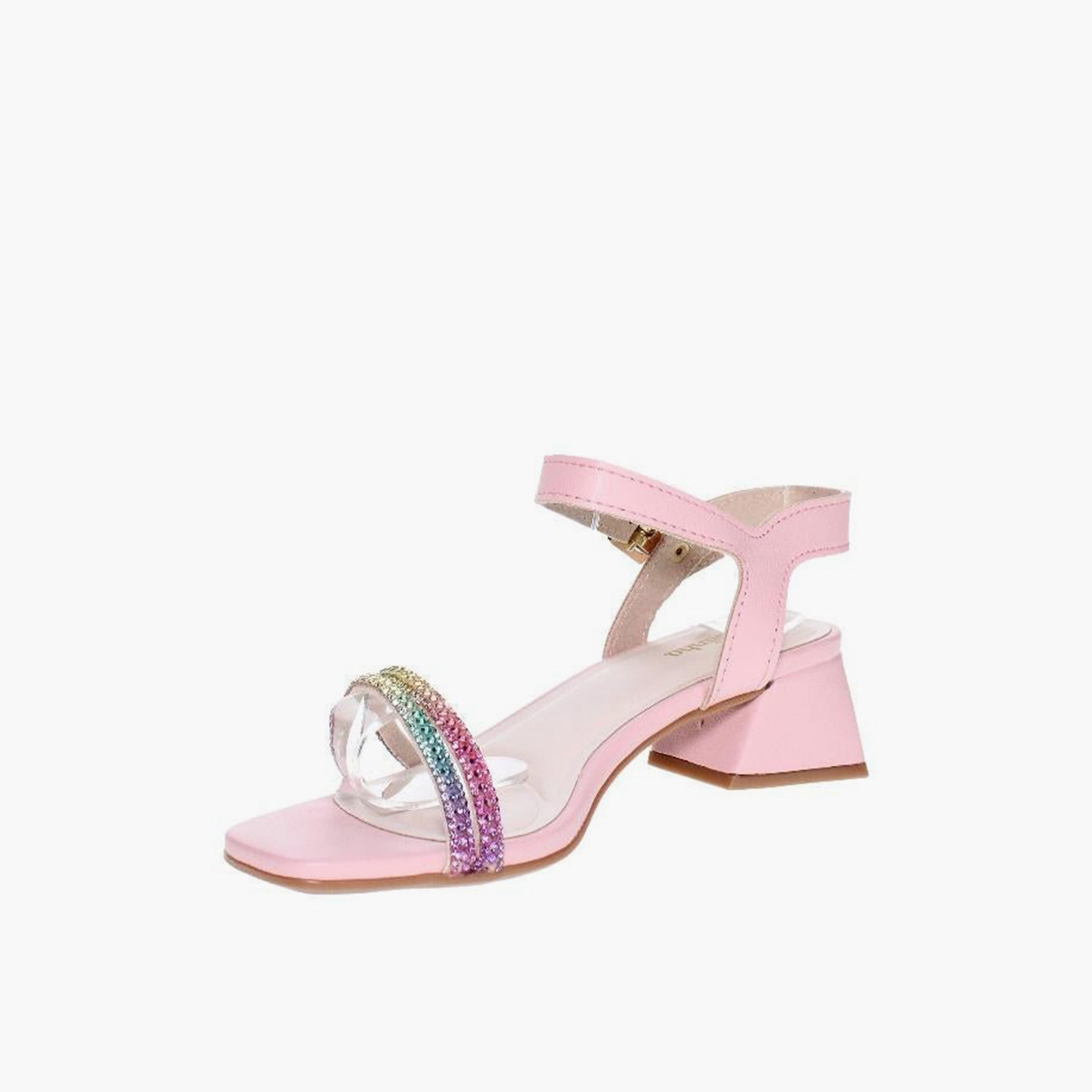 جيومني - صندل كاتي بكعب عالٍ وإبزيم للبنات | 2347-107-26319-92668-girls-shoes-sandals-image-4