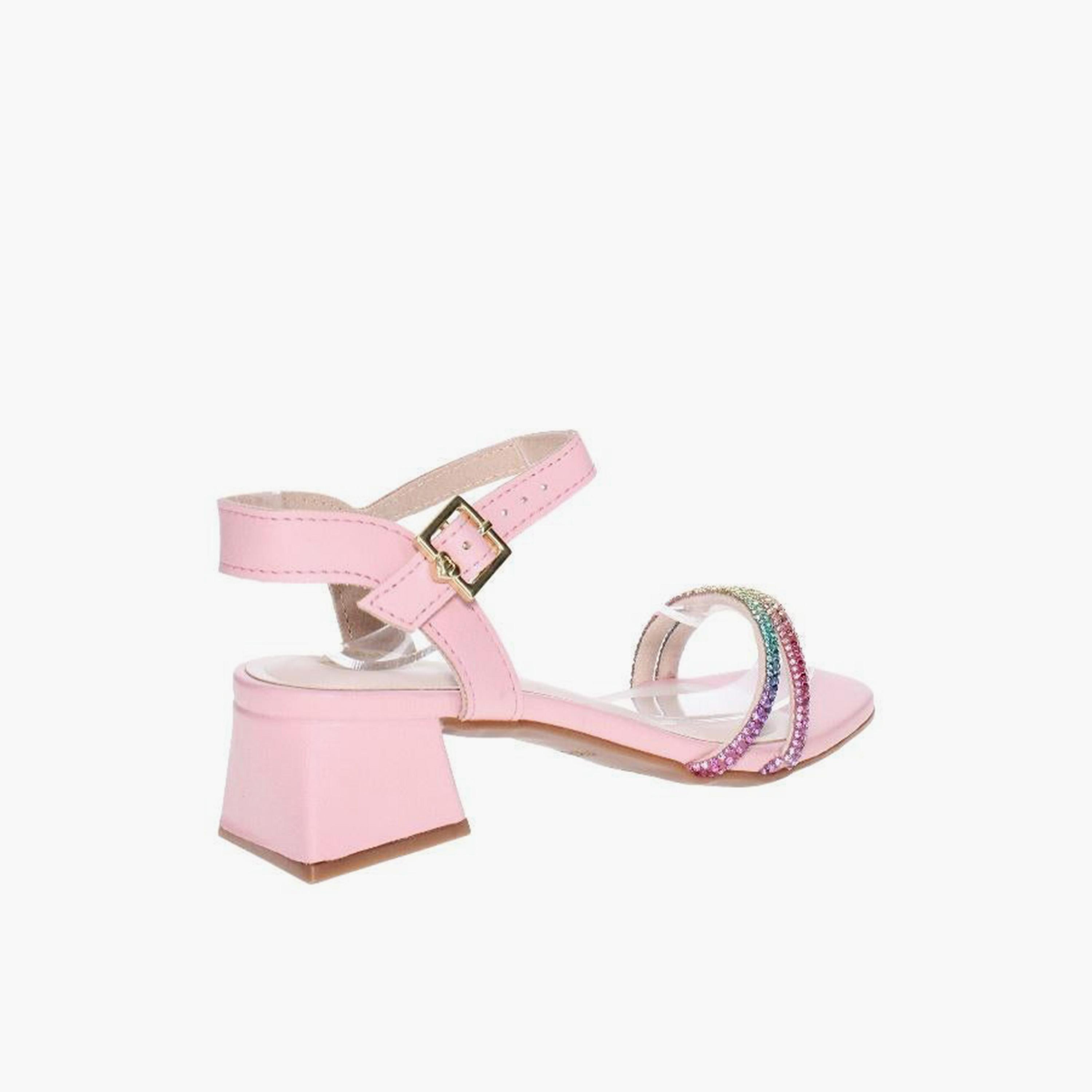جيومني - صندل كاتي بكعب عالٍ وإبزيم للبنات | 2347-107-26319-92668-girls-shoes-sandals-image-5